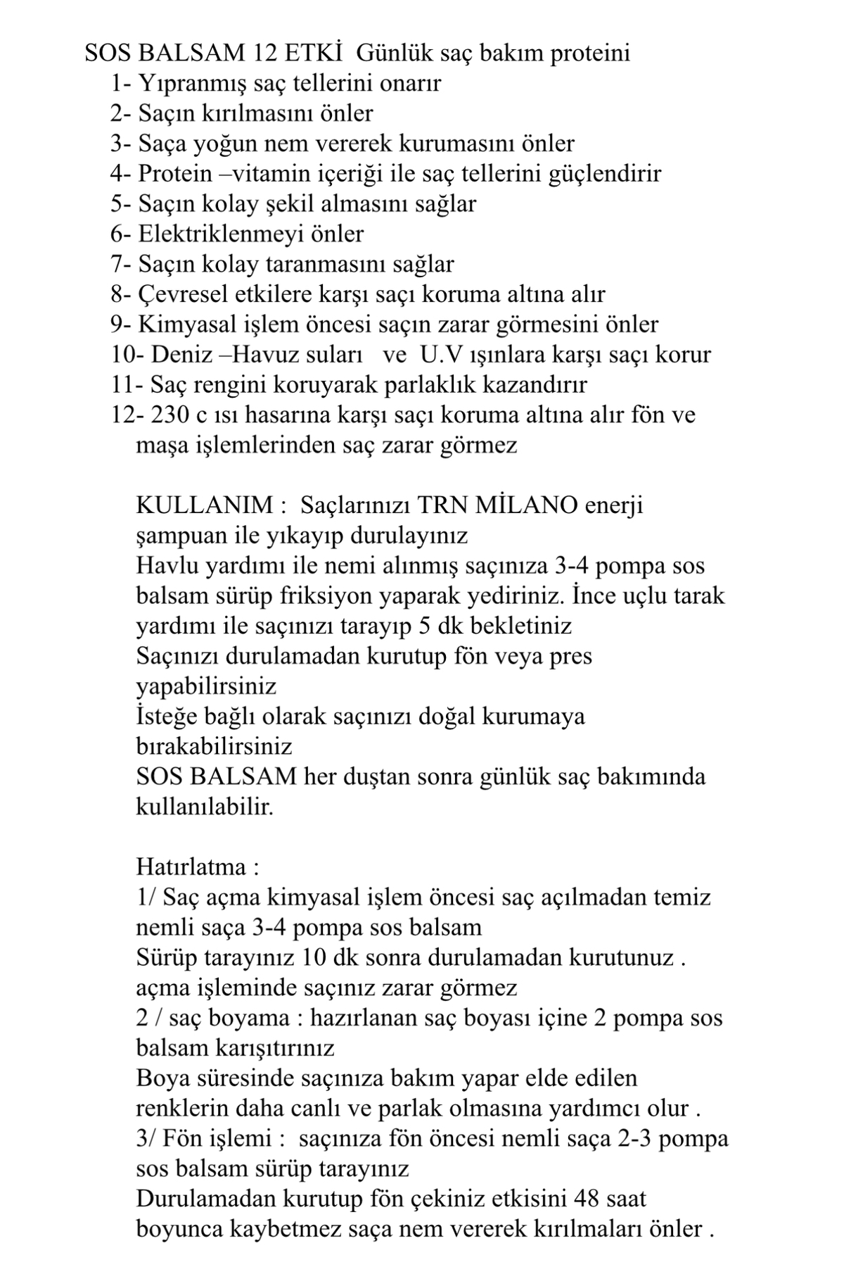 S.o.s Balsam 1000 ml — TRN00003 — تصویر 3 از 3