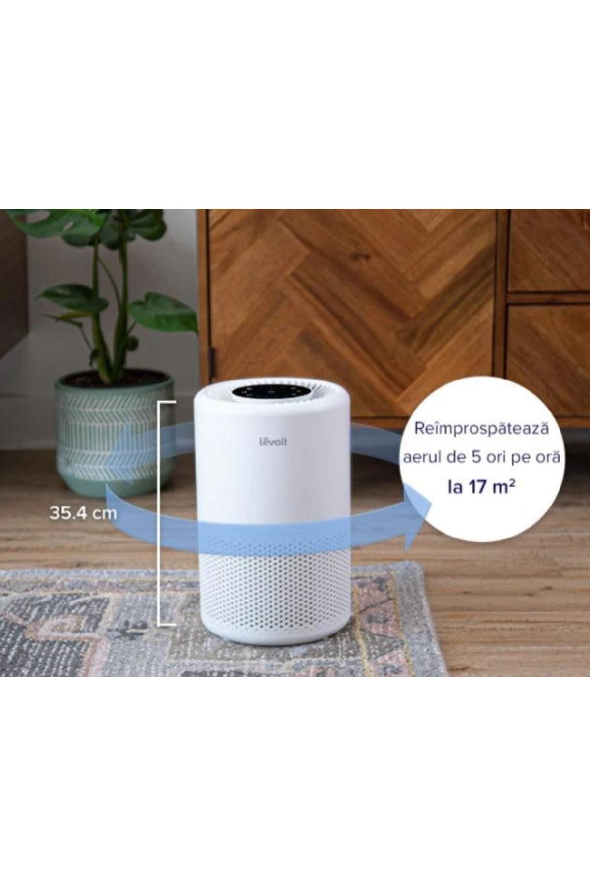 Levoit-Purificator de Aer Smart Levoit Core 200S, Wi-Fi, Filtru 3 in 1 True HEPA H13 3