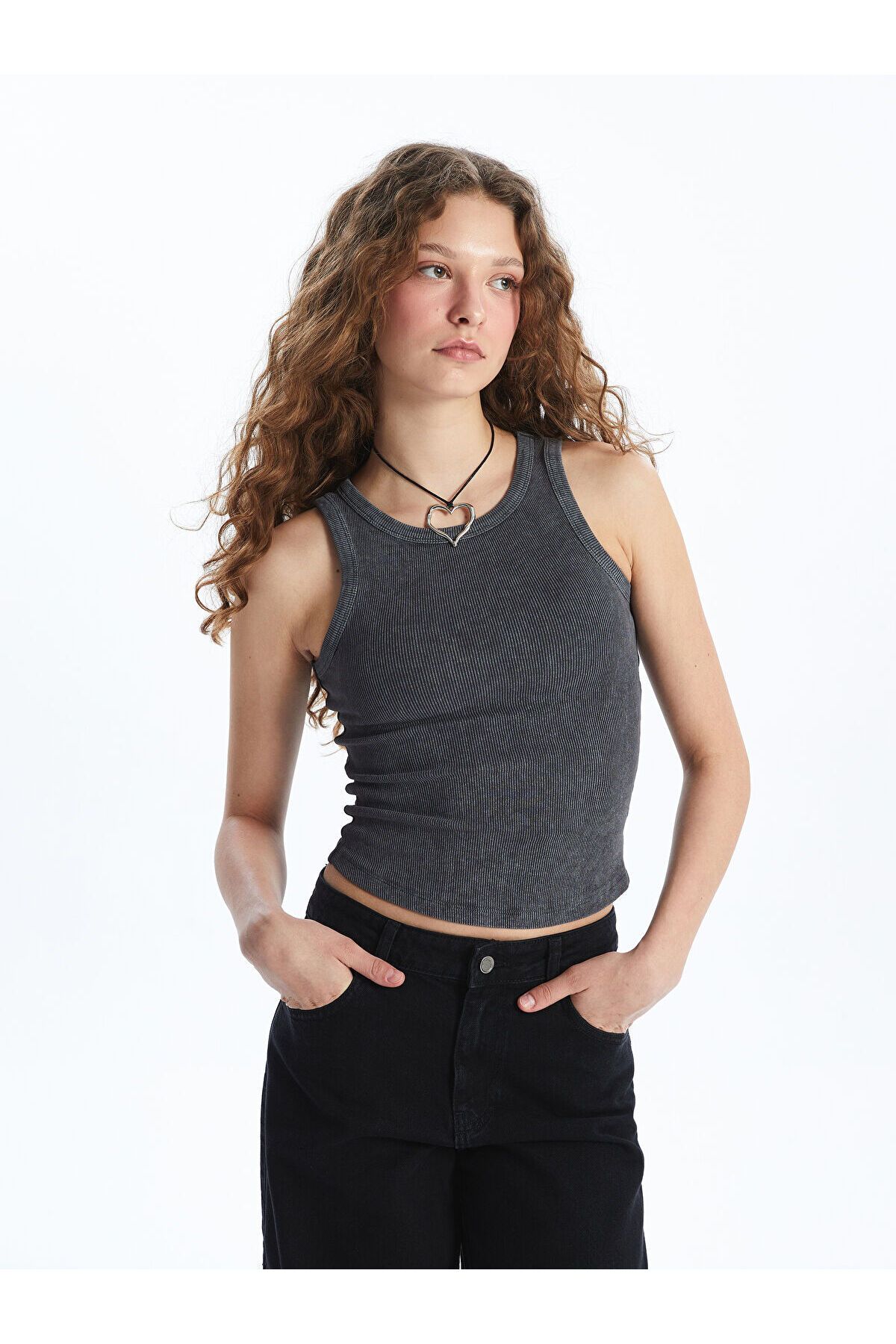 LC Waikiki-Women's Crew Neck Plain Athlete 2