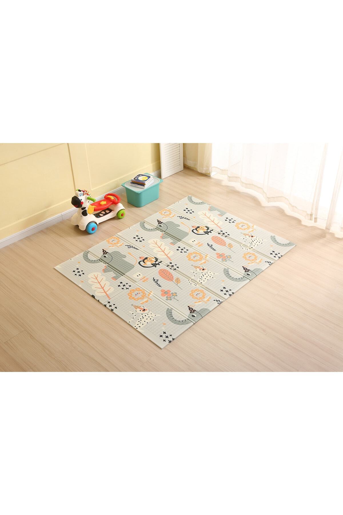 MooieBaby's Circus Katlanabilir Oyun Matı Oyun Halısı 150 X 180 X 1 Cm fotoğrafı 4 (önizleme)