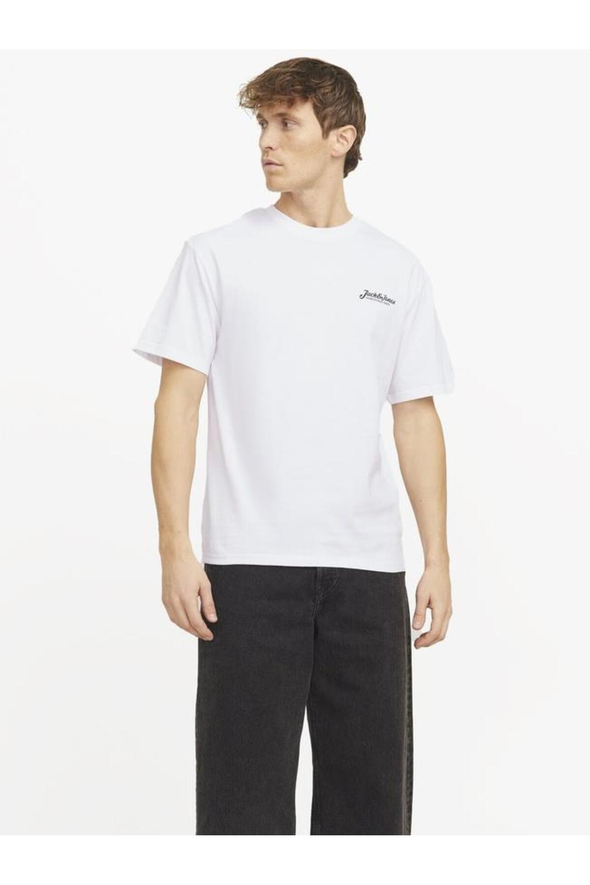 تیشرت مردانه راسته آستین کوتاه | جک اند جونز Jack & Jones JJBEAU TEE SS FRONTPRINT - تصویر 3