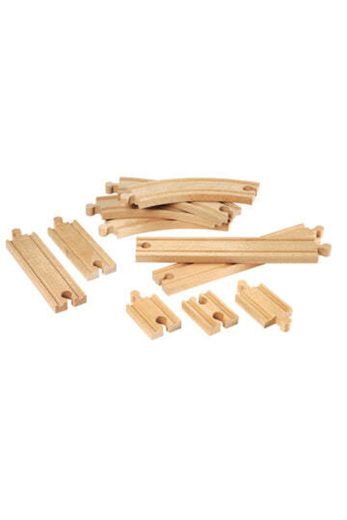 BRIO Set 11 Bucati Sine Drepte Si Curbate Pentru Trenulete Brio, 3+ Ani - One Size