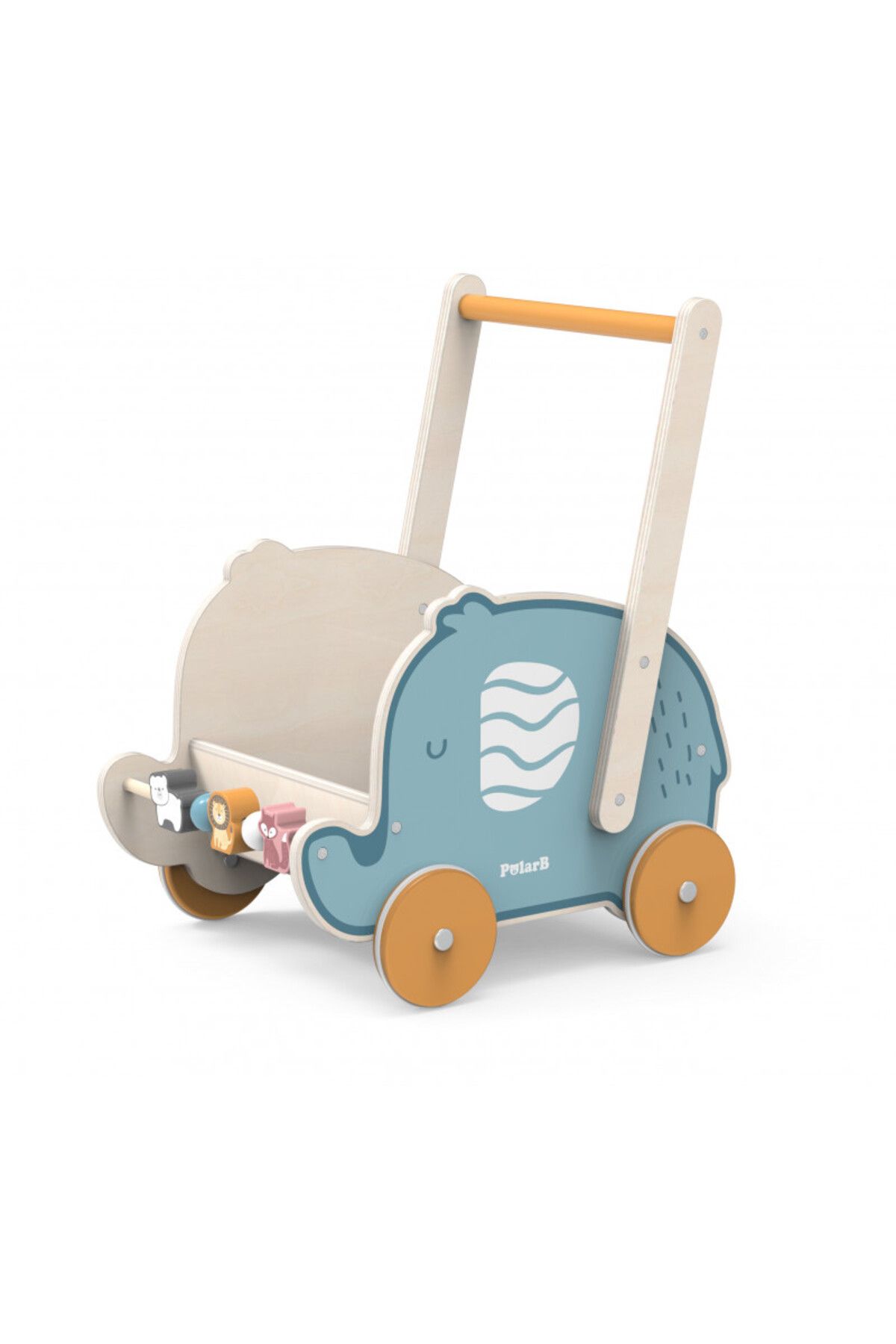 Viga Antemergator Carucior Pentru Papusi, Elefant, Polarb, Viga - One Size