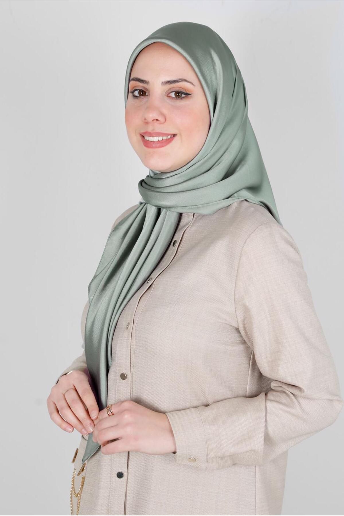 روسری سبز مسطح 8220 آلوینا اورجینال Alvina