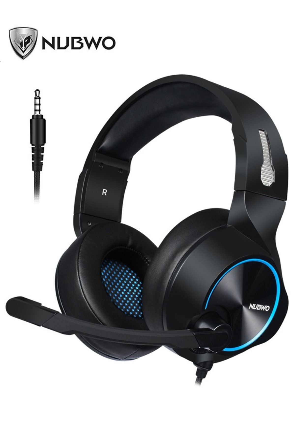 nubwo-N11 Wired Gaming Headset for PC, Computer Headphones with Noise Cancelling Microphone 1