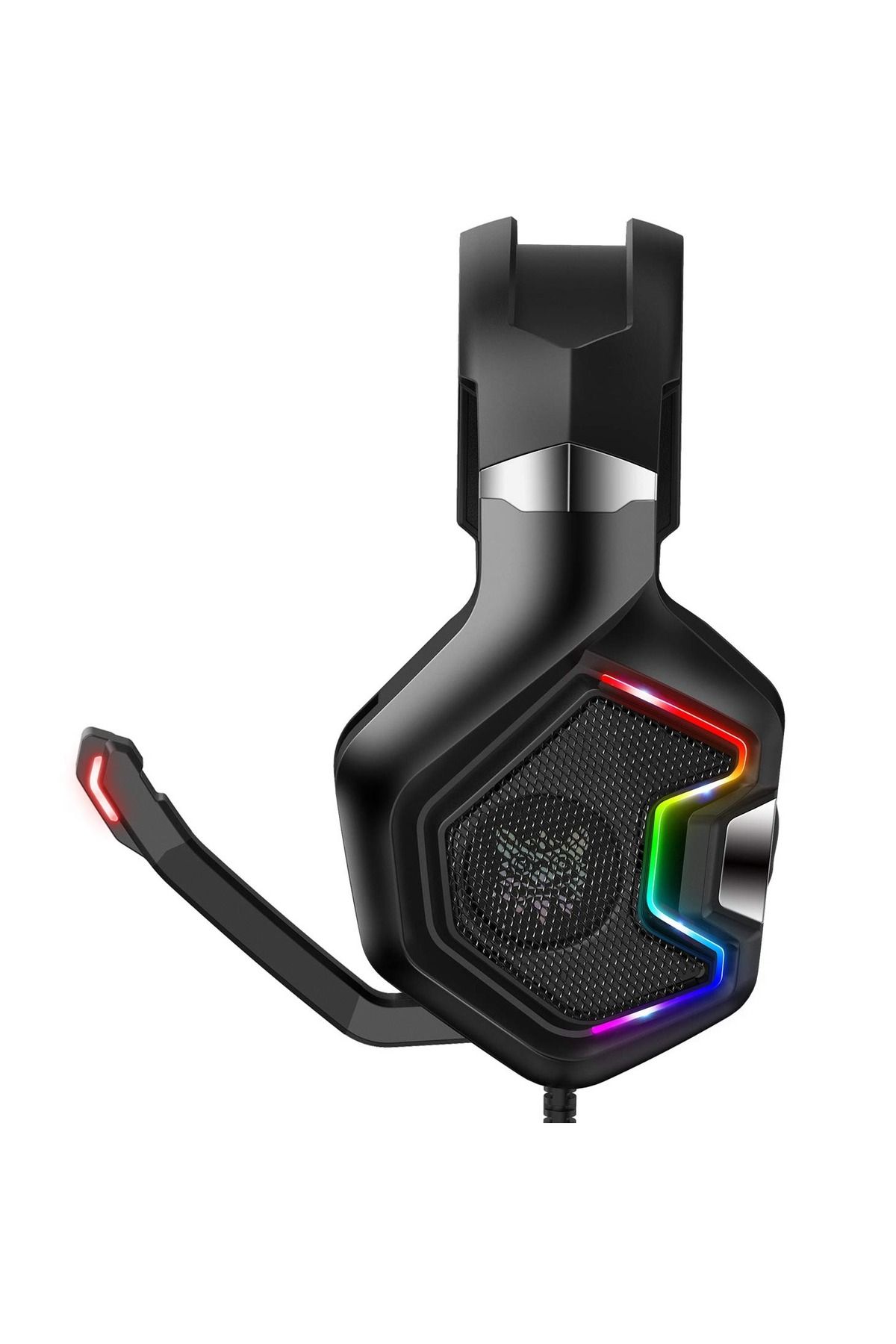 Onikuma-K10 Pro RGB Gaming Headset with 7.1 Surround Sound, Noise Canceling Mic 2