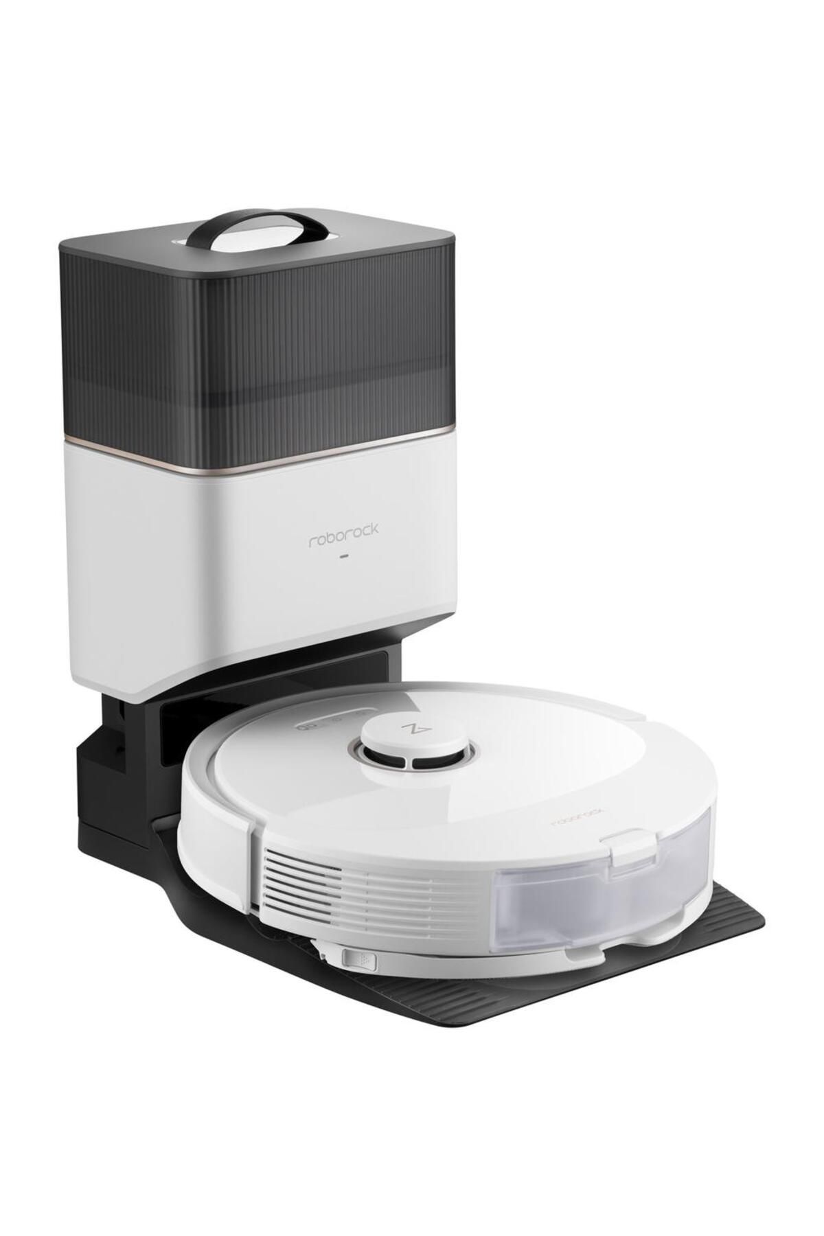 Roborock-Aspirator robot Roborock Q8 Max+, aspirator&mop&statie inteligenta de golire automata, 59W, LiDAR 2