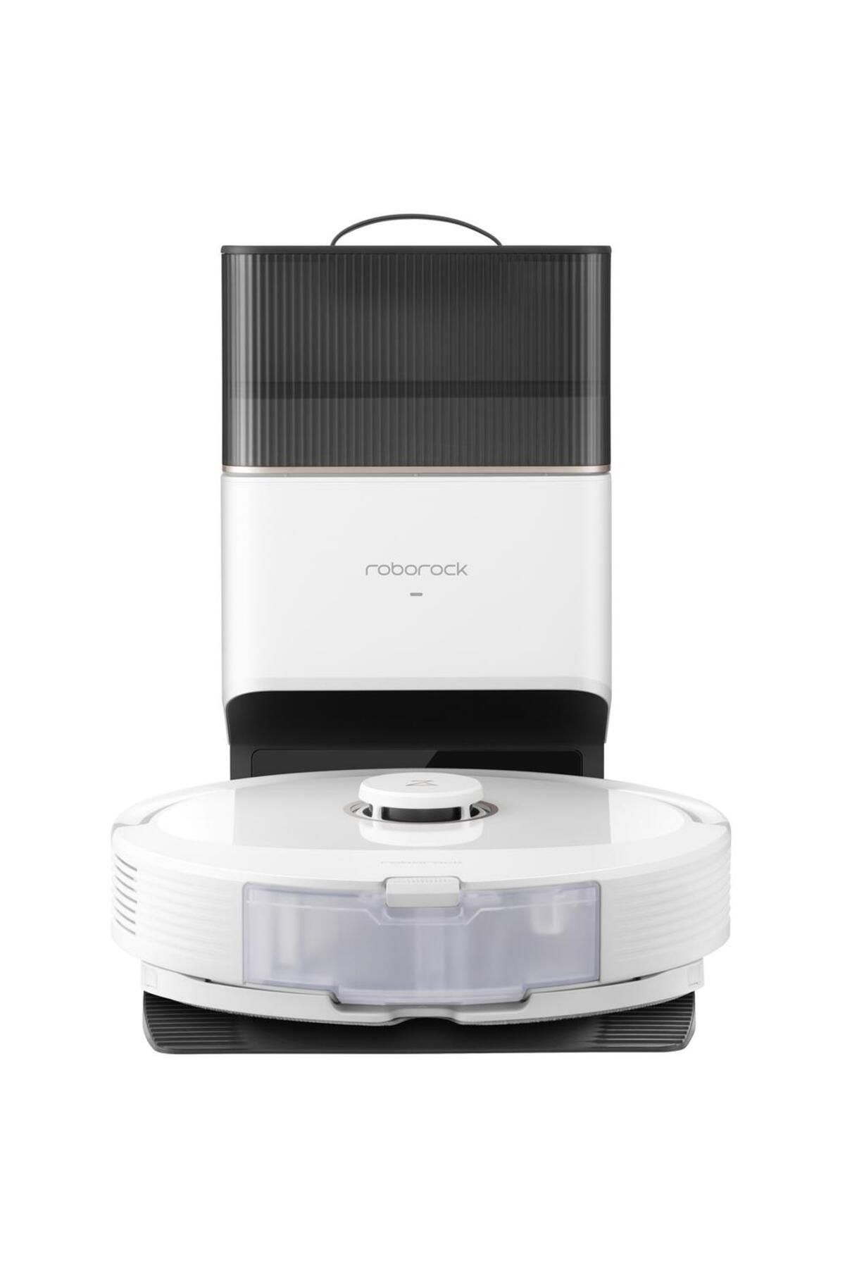 Roborock-Aspirator robot Roborock Q8 Max+, aspirator&mop&statie inteligenta de golire automata, 59W, LiDAR 7