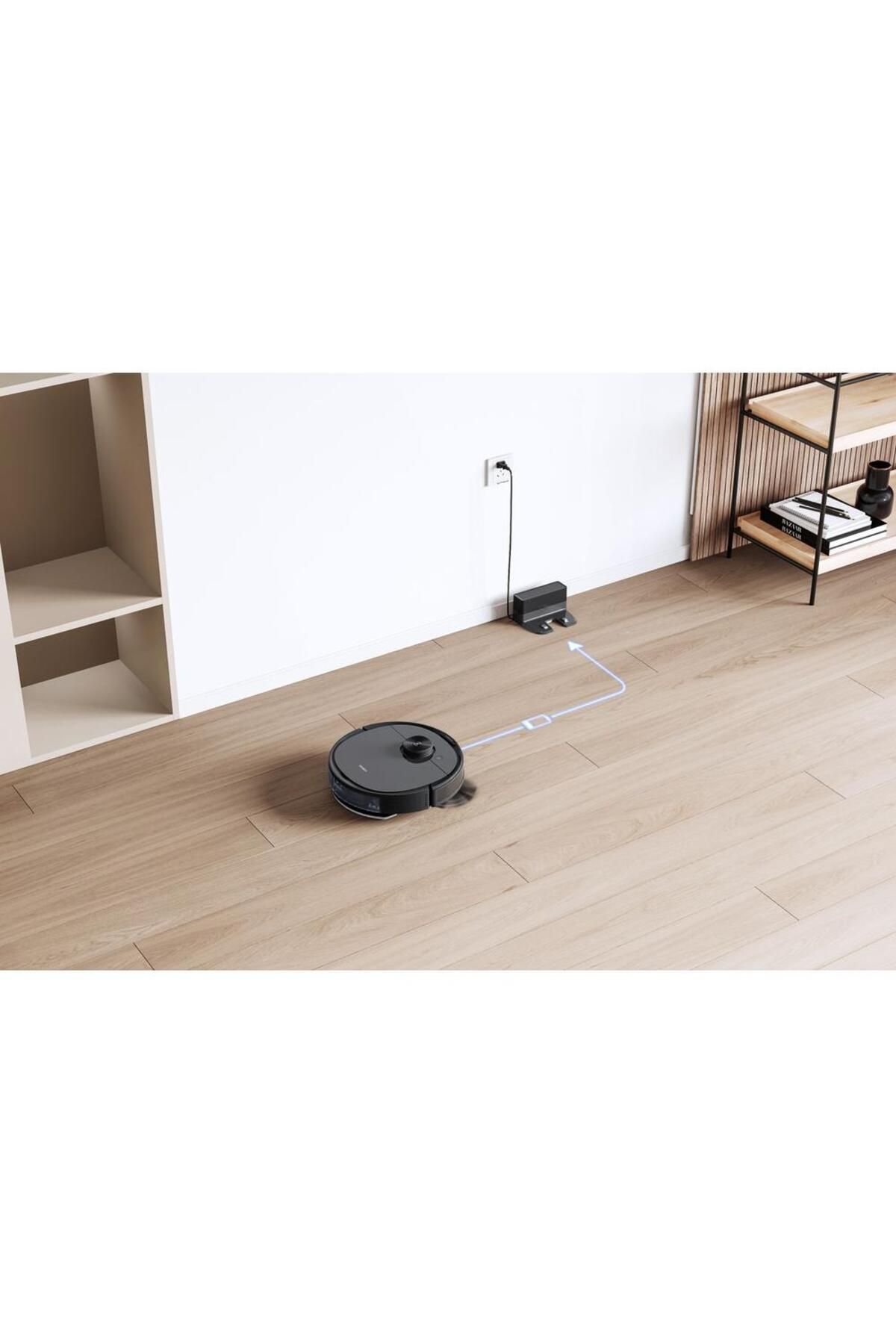 Ecovacs-Aspirator robot Ecovacs DEEBOT N8 Black, 2300Pa, Tehnologie True Mapping 1.0 10