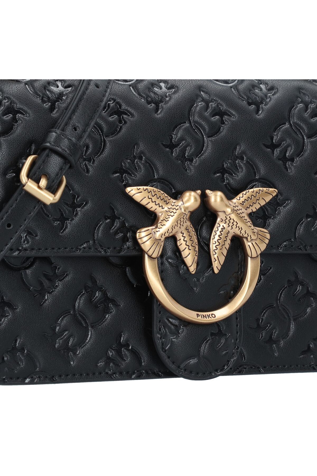 PİNKO-Love One Umhängetasche Leder 21 cm 4