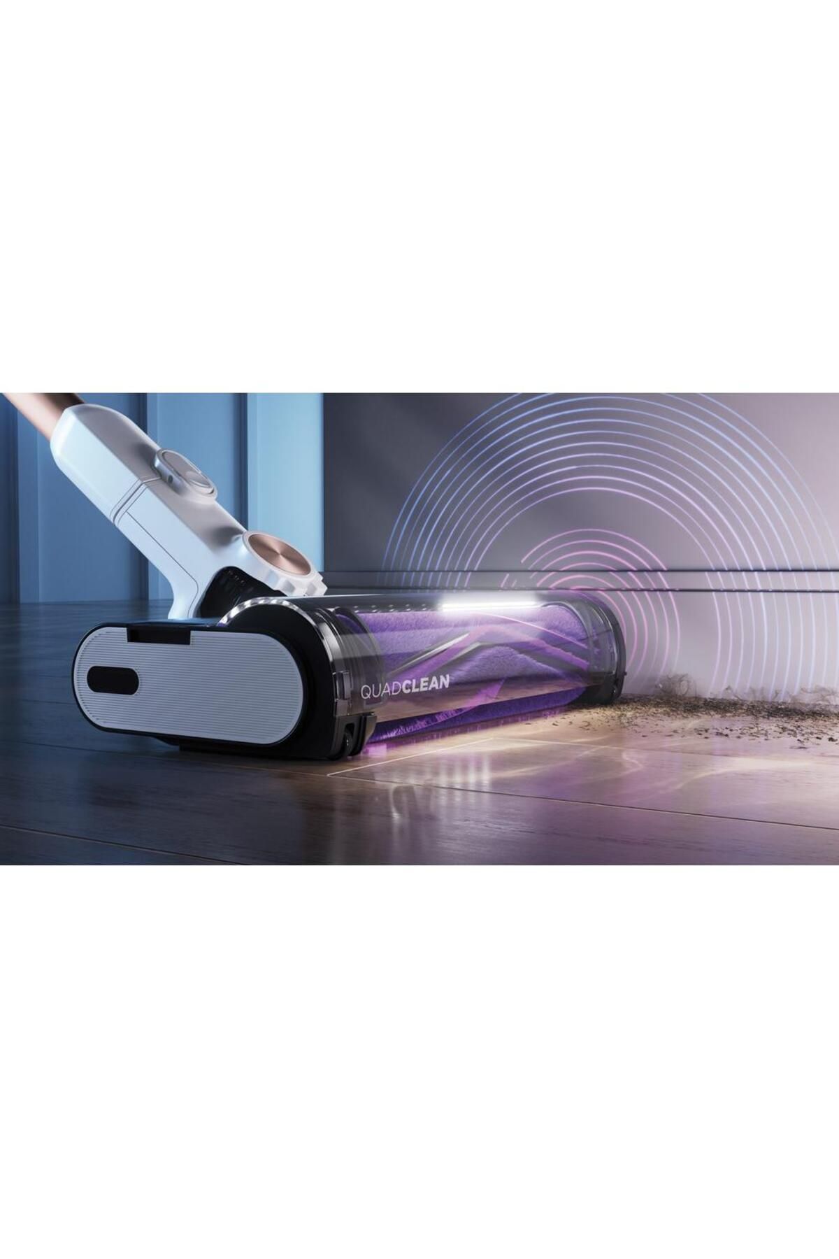 Shark-Aspirator vertical fara fir Shark Detect Pro Cordless Pet Vacuum (Alb/Argintiu) 6