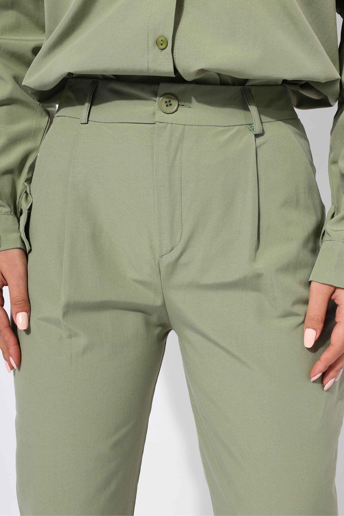 Reyon-KHAKI GREEN PANT 4
