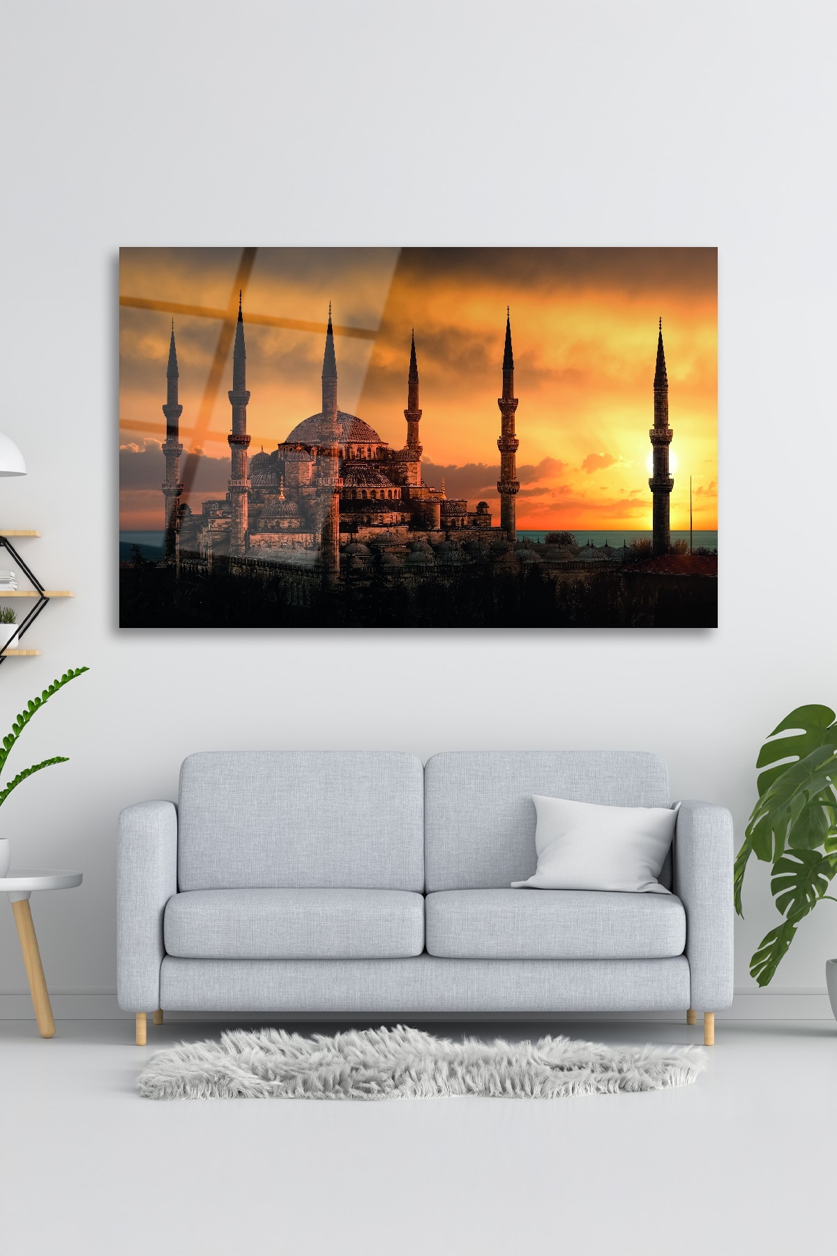 Sultanahmet Cami Cam Tablo görsel 3