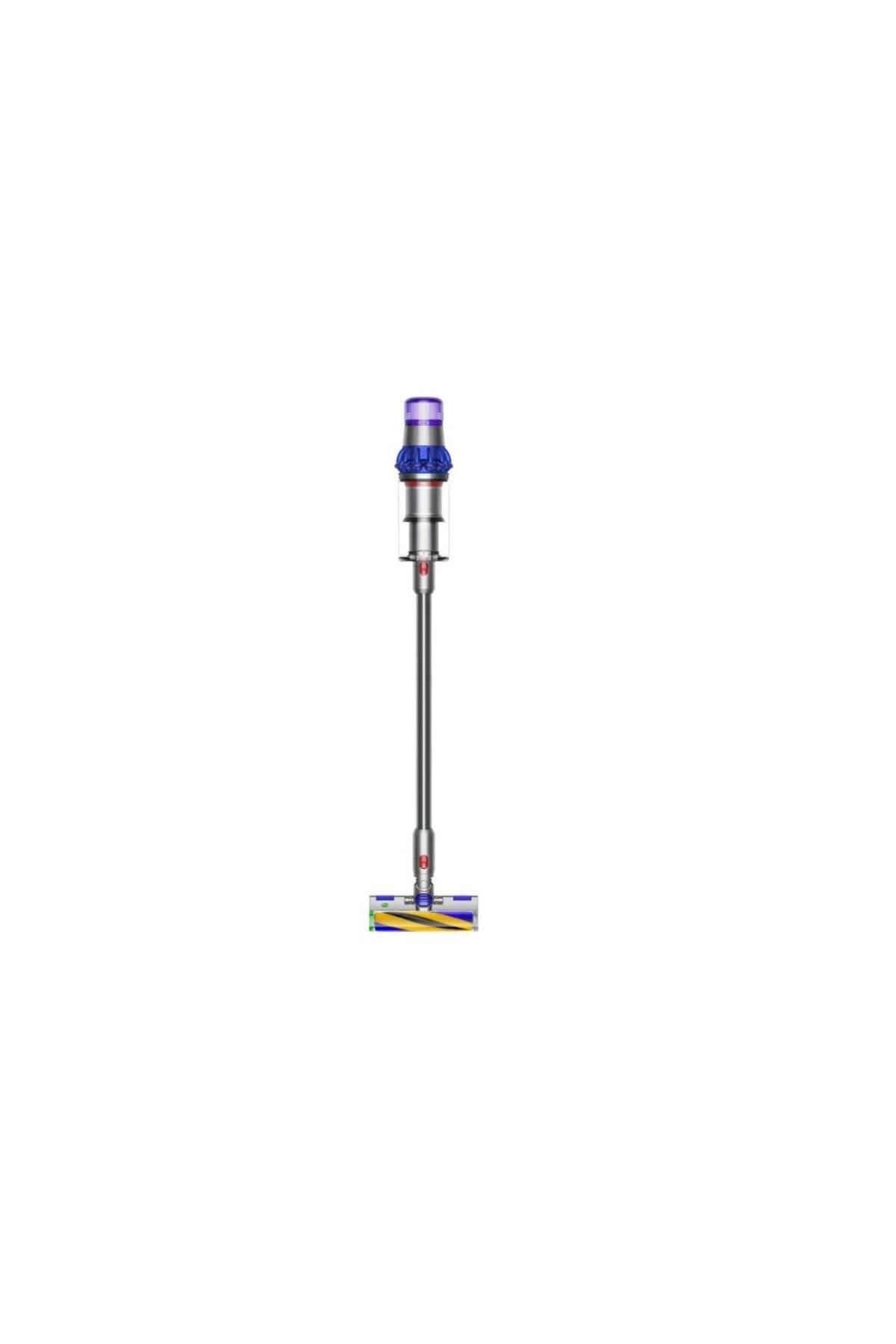 DYSON-Aspirator Vertical Dyson V15 Detect Fluffy 2023, 0.76 L, 660 W, 60 minute (Albastru/Nichel) 4