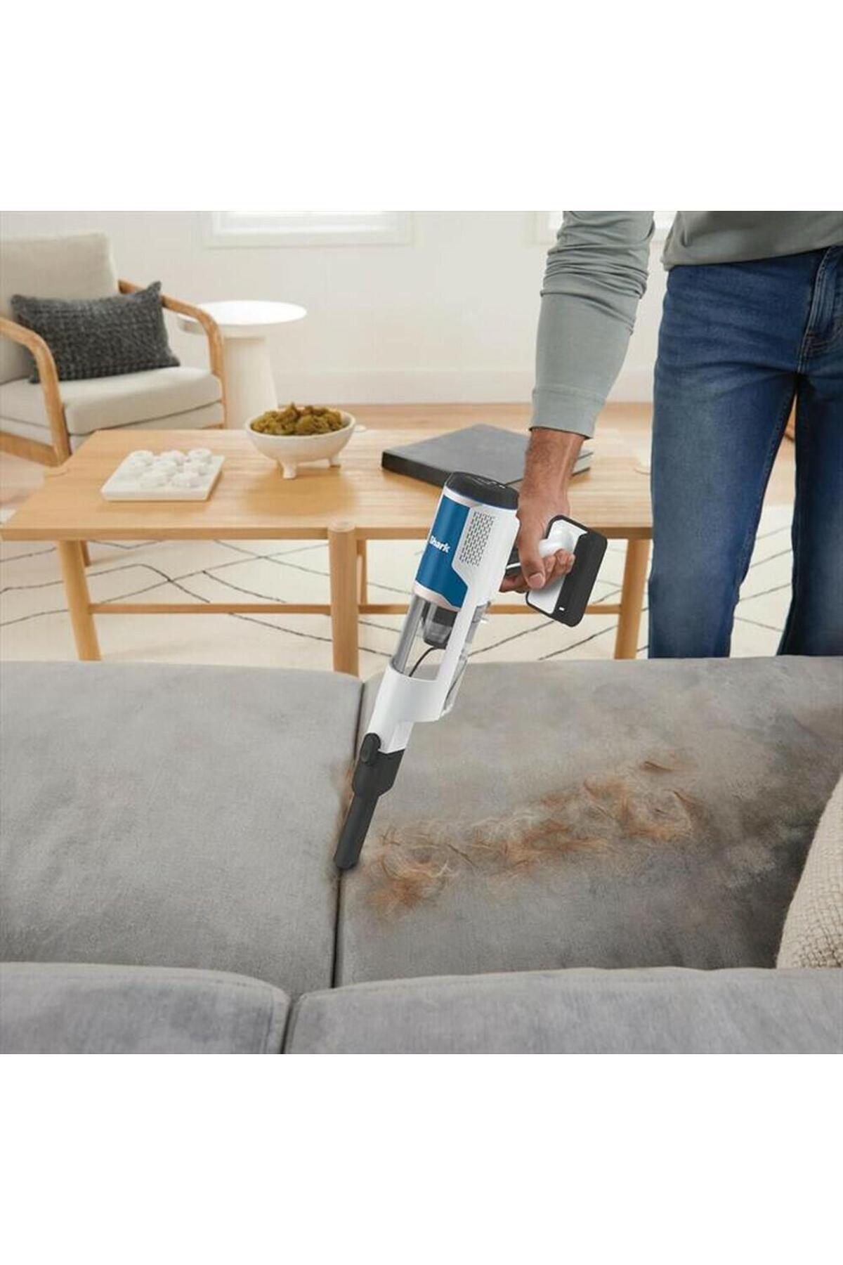 Shark-Aspirator vertical Shark BU1120EU Floordetect, 181 W, Recipient 0.42 l (Albastru/Gri) 4