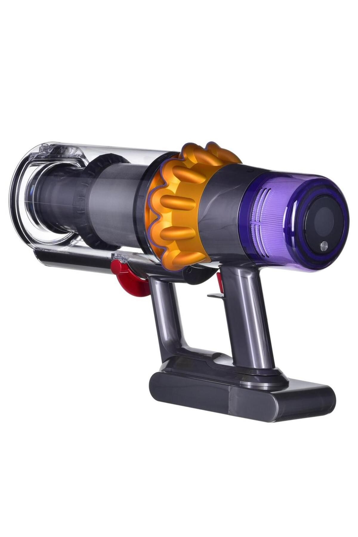 DYSON-Aspirator vertical Dyson V15 Detect Absolute 2023, 660 W, 0.7 L, Autonomie 60 min (Gri/Galben) 9