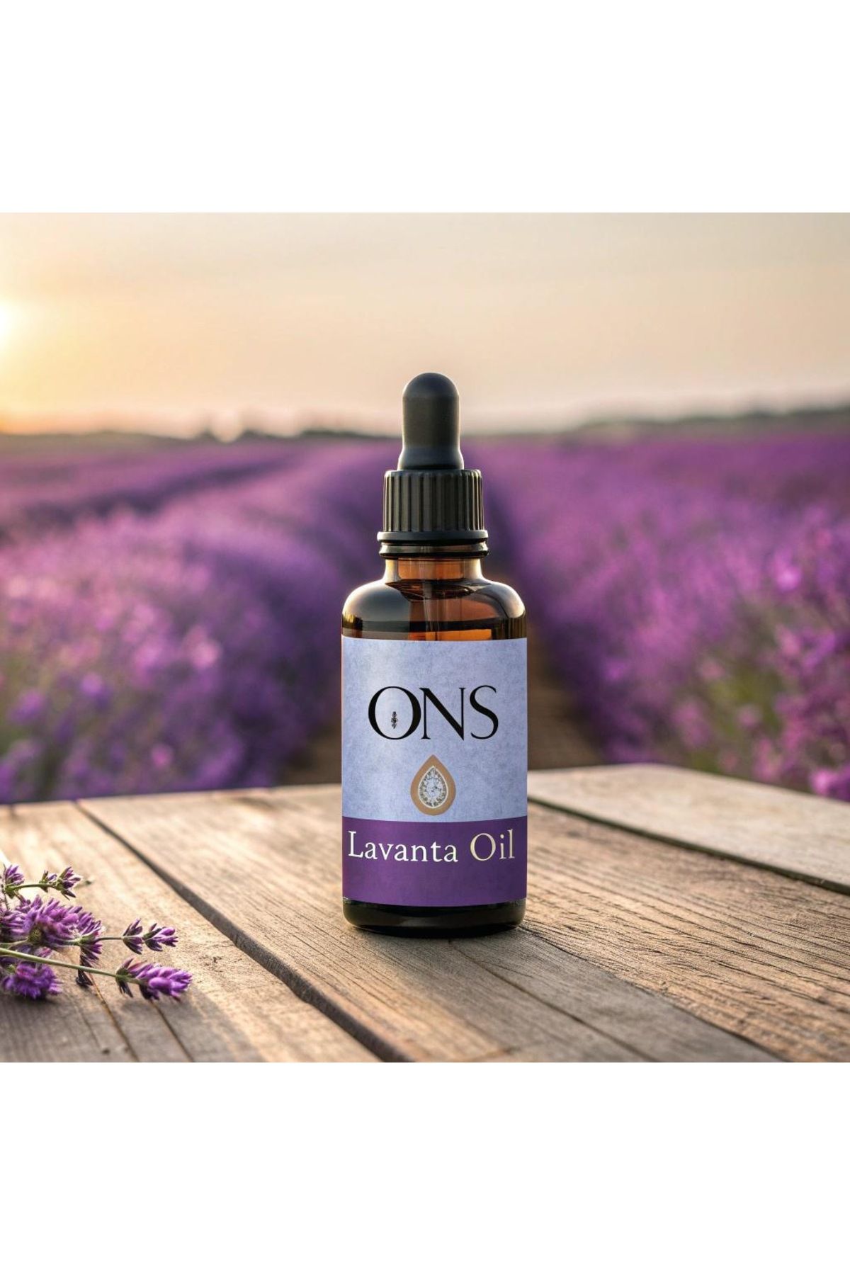 ONS Doğal Lavanta Yağı - Rahatlatıcı, Ferahlatıcı ve Cilt Dostu, 30 ml