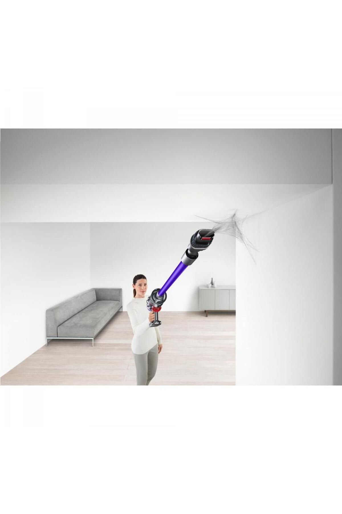 DYSON-Aspirator vertical Dyson V11 Advanced, Autonomie 60 minute, 0.76 l, 545 W (Albastru/Nichel) 2