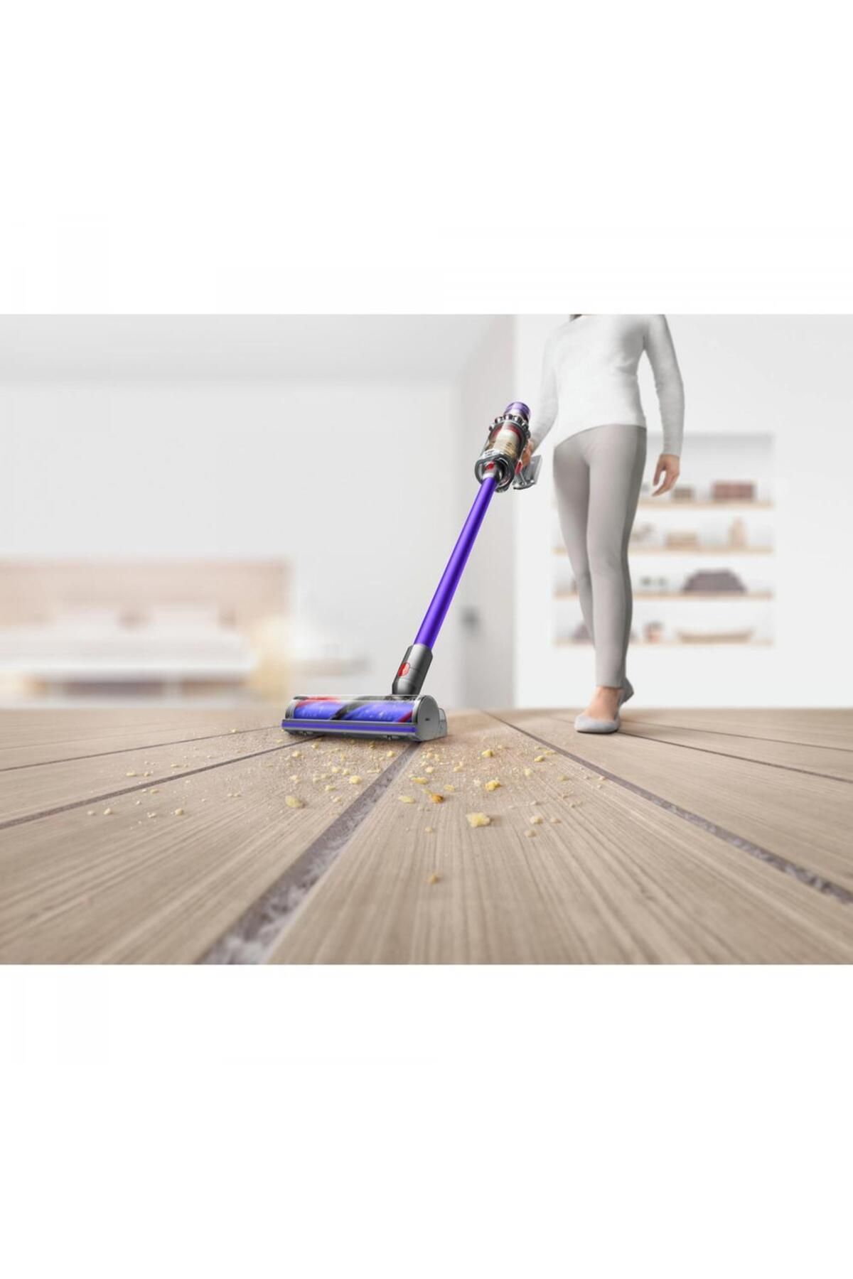 DYSON-Aspirator vertical Dyson V11 Advanced, Autonomie 60 minute, 0.76 l, 545 W (Albastru/Nichel) 3