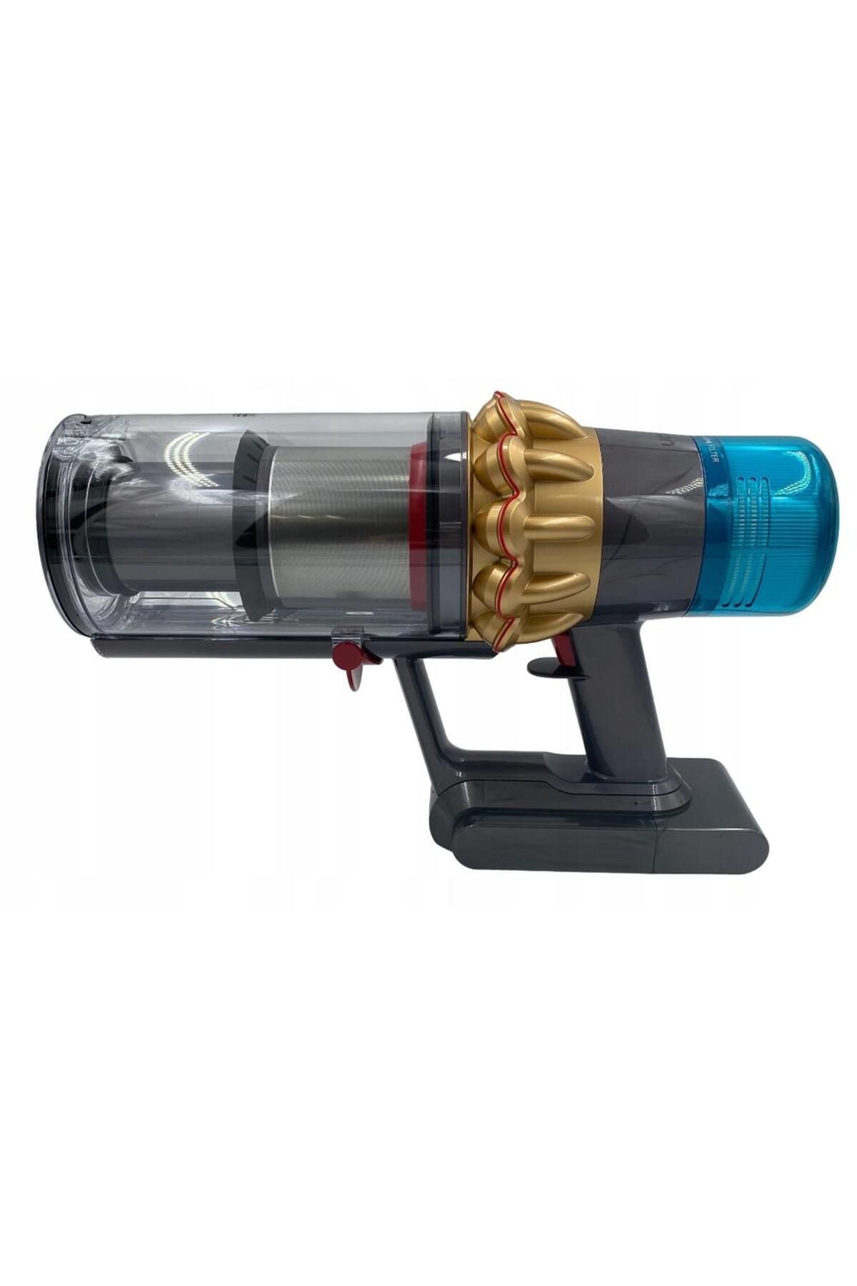 DYSON-Aspirator vertical Dyson V15 Detect Absolute 2023, 660 W, 0.7 L, Autonomie 60 min (Gri/Auriu) 4