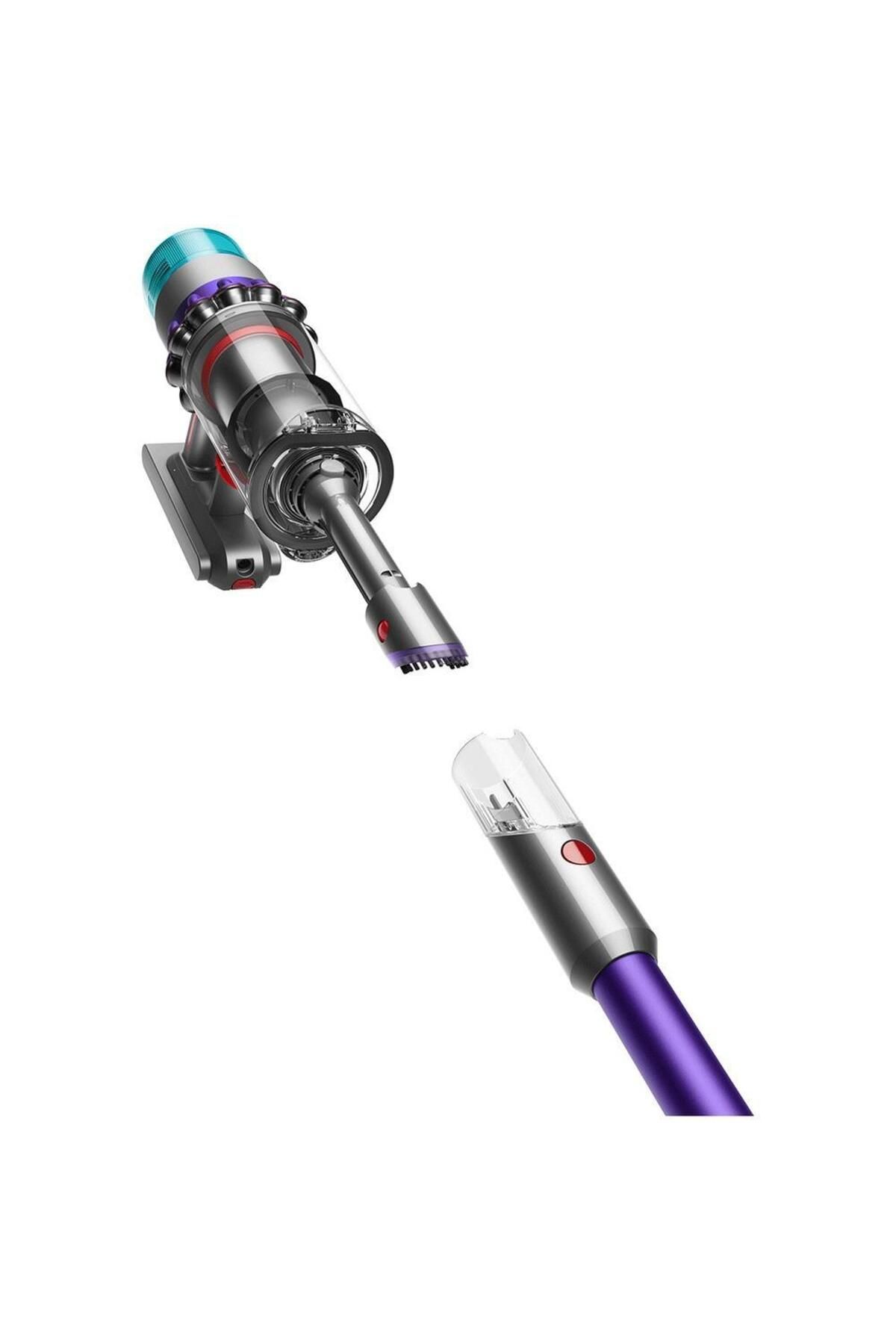 DYSON-Aspirator vertical Dyson Gen5 Detect Absolute, 752W, putere de aspirare 280 AW (Mov/Argintiu) 3