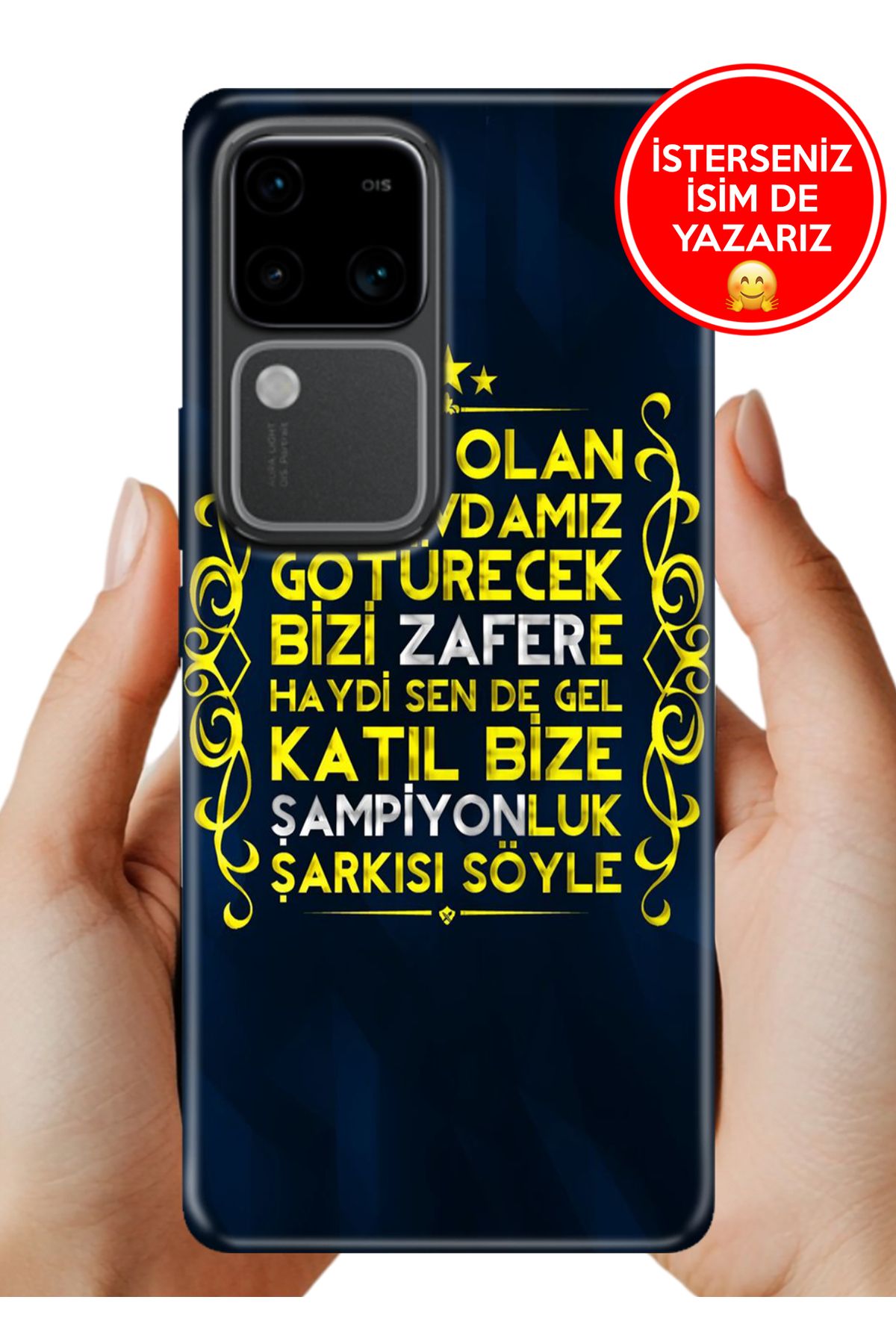 Cekuonline Vivo V30 Kılıf Baskılı Life Style Kapak Silikon Haydi Zafere