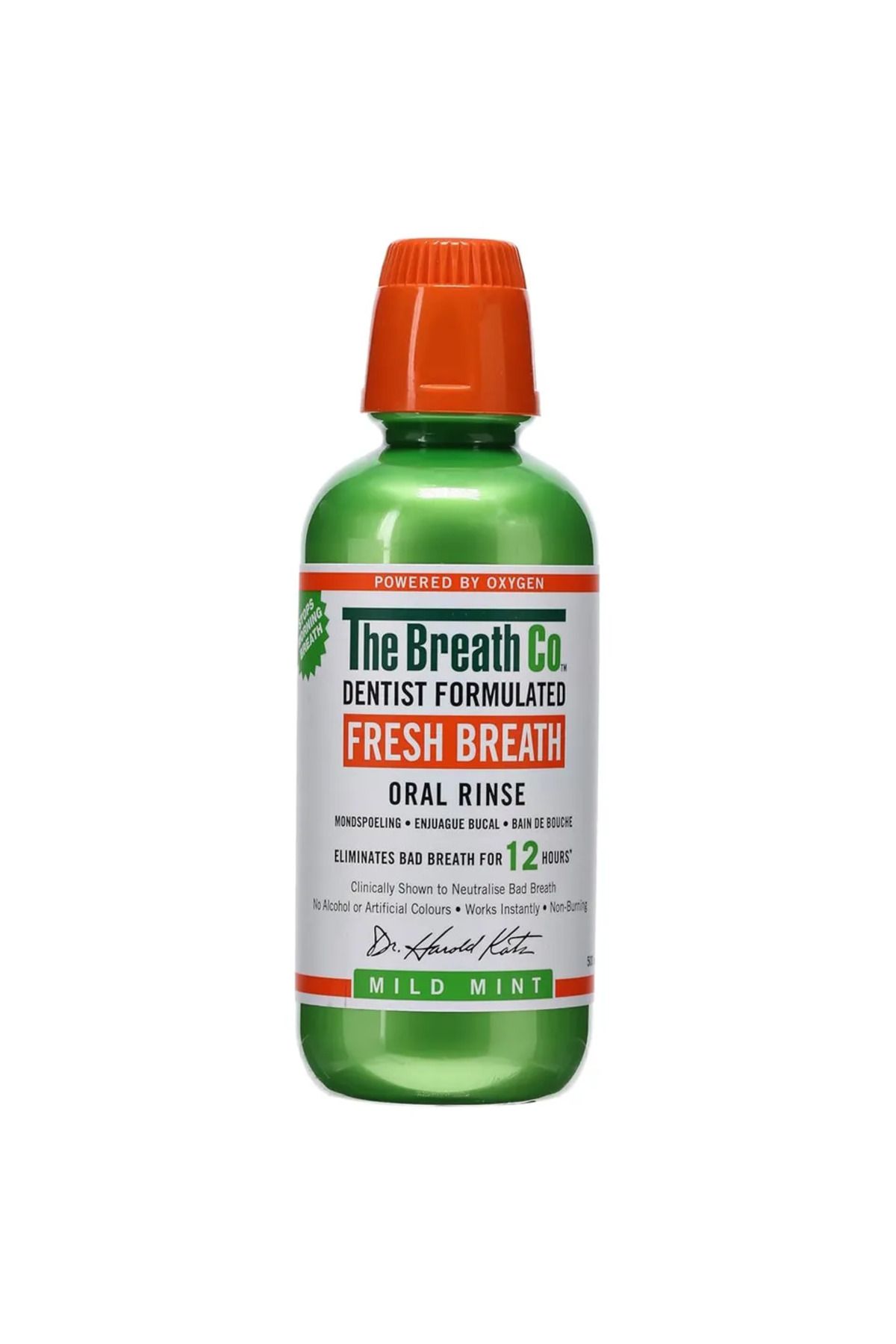 The Breath Co-THE BREATH CO FRESH BREATH ORAL RINSE MILD MINT 500 ML 1