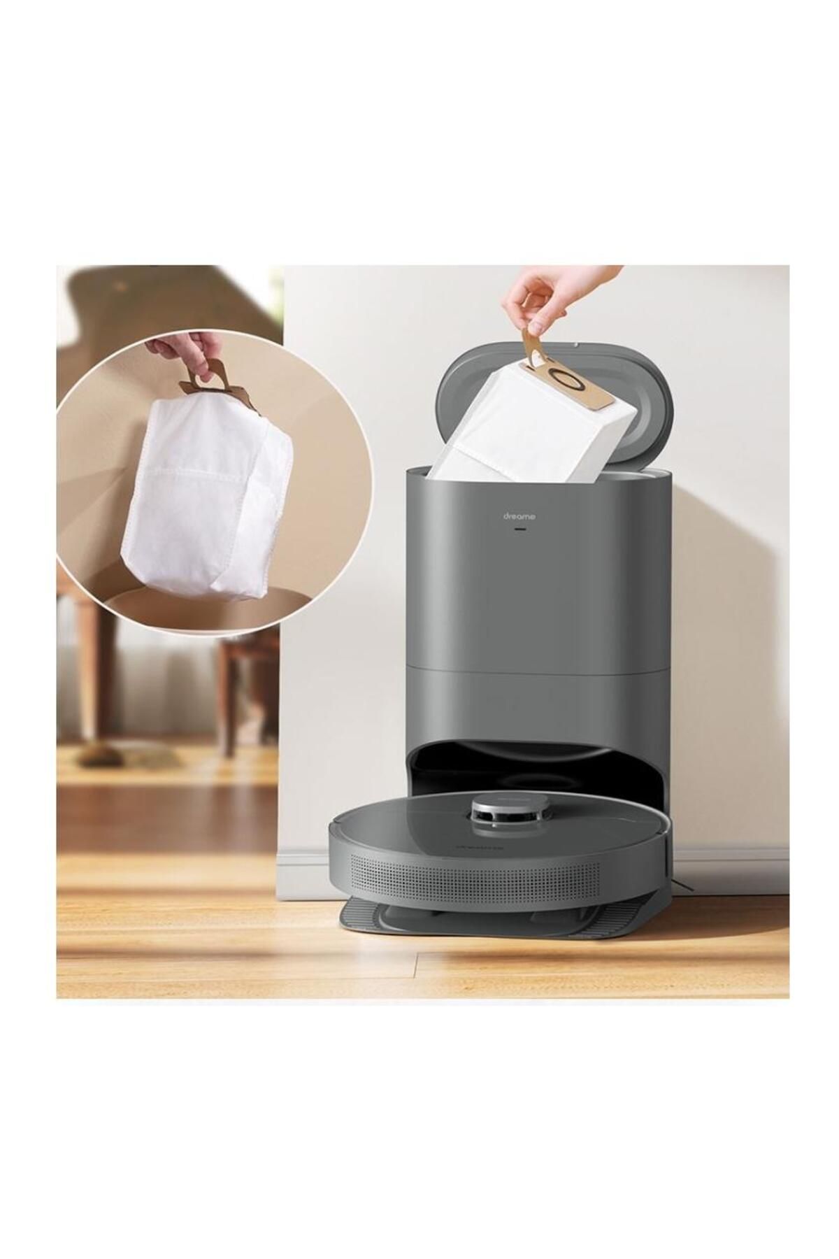 Dreame-Set 3 saci de unica folosinta Dreame RDB10 pentru aspiratorul robot Dreame D10S Plus, 4l 5