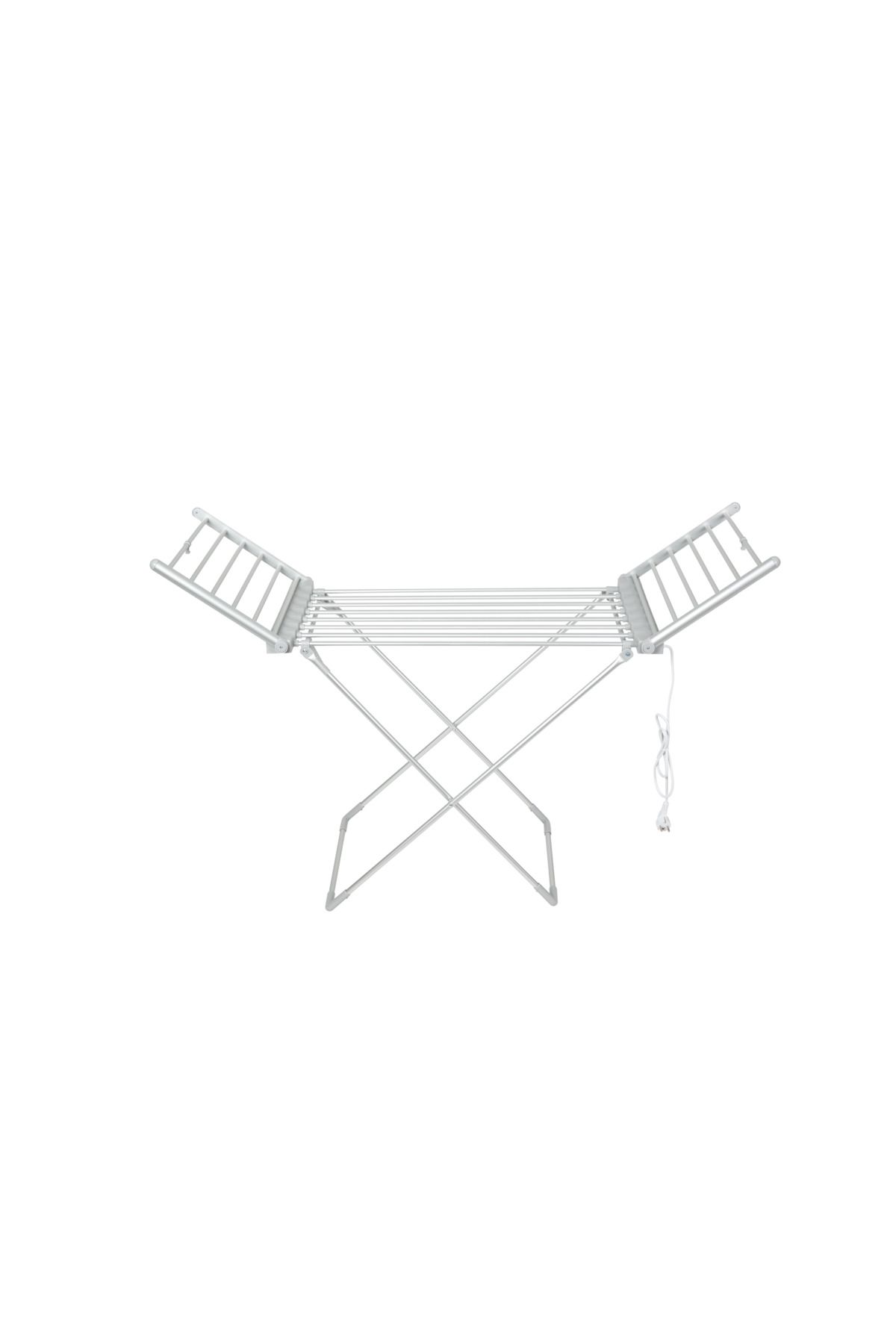 Zilan Uscător De Rufe Electric Zilan Zln2060, 12m, Înălțime Reglabilă, Aluminiu Inoxidabil, Pliabil, 230w - One Size