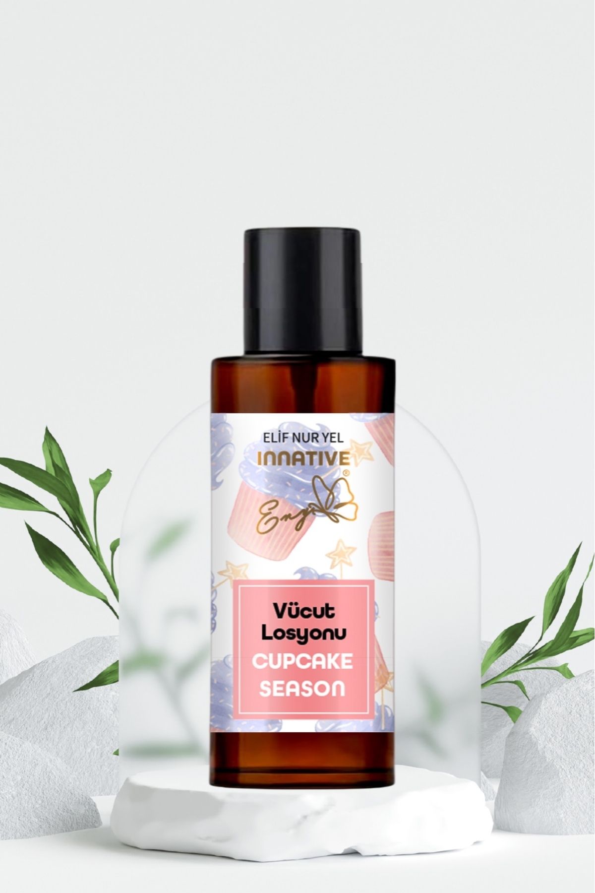 INNATIVE-Eny Moisturizing Body Lotion Cupcake Season 100ml 2