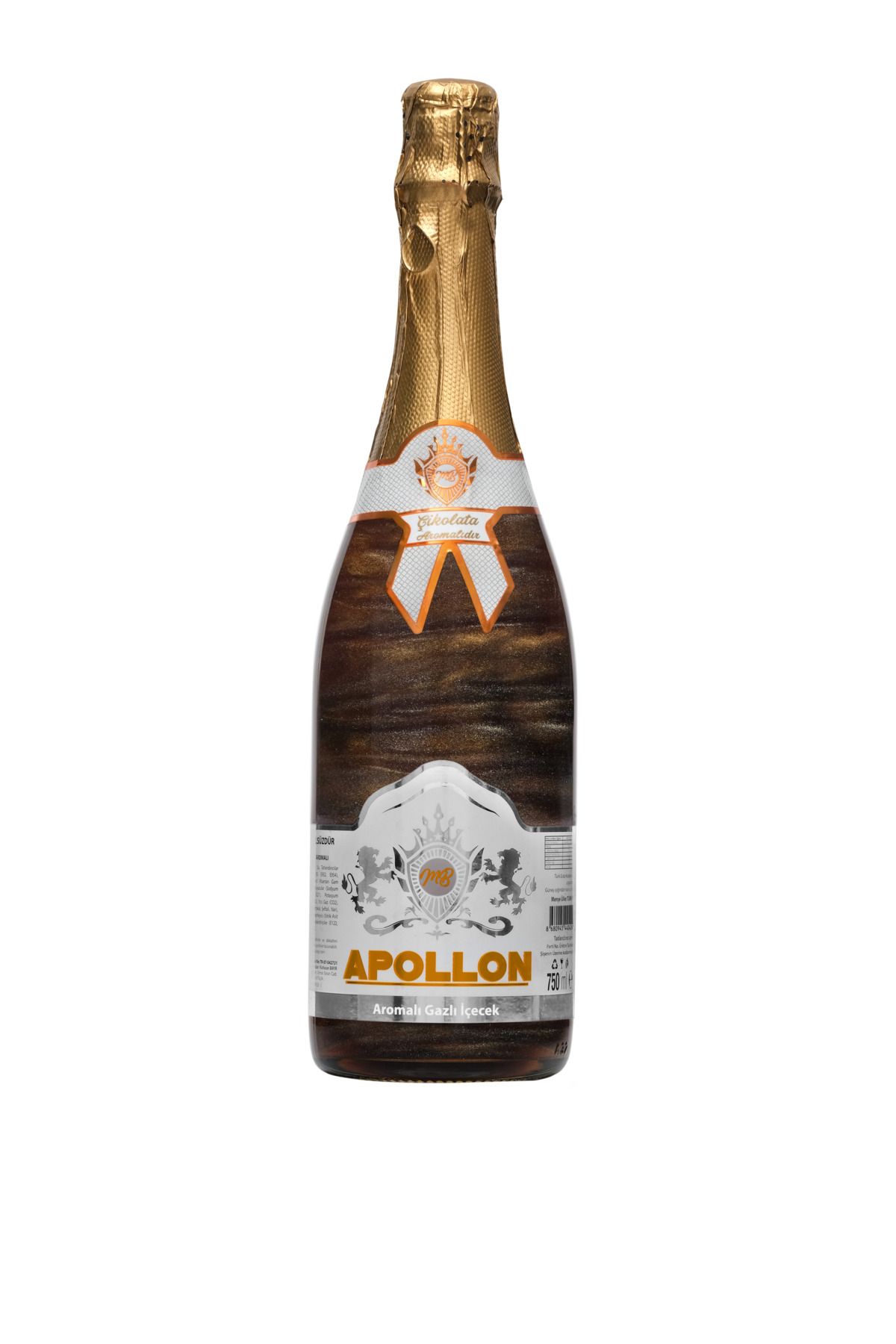 MB APOLLON ÇİKOLATA AROMALI ALKOLSÜZ  SİMLİ VE RENKLİ - ÇİKOLATA AROMALI GAZLI İÇECEK