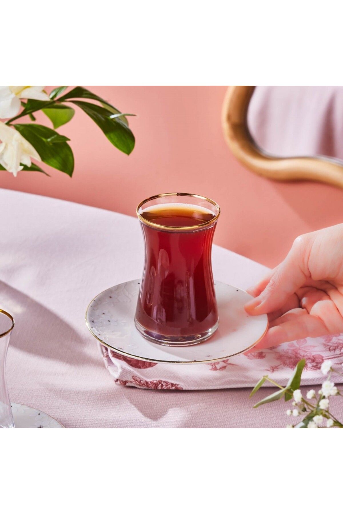 Karaca-Fleur 12-Teiliges 6-Personen Tee-Set 5