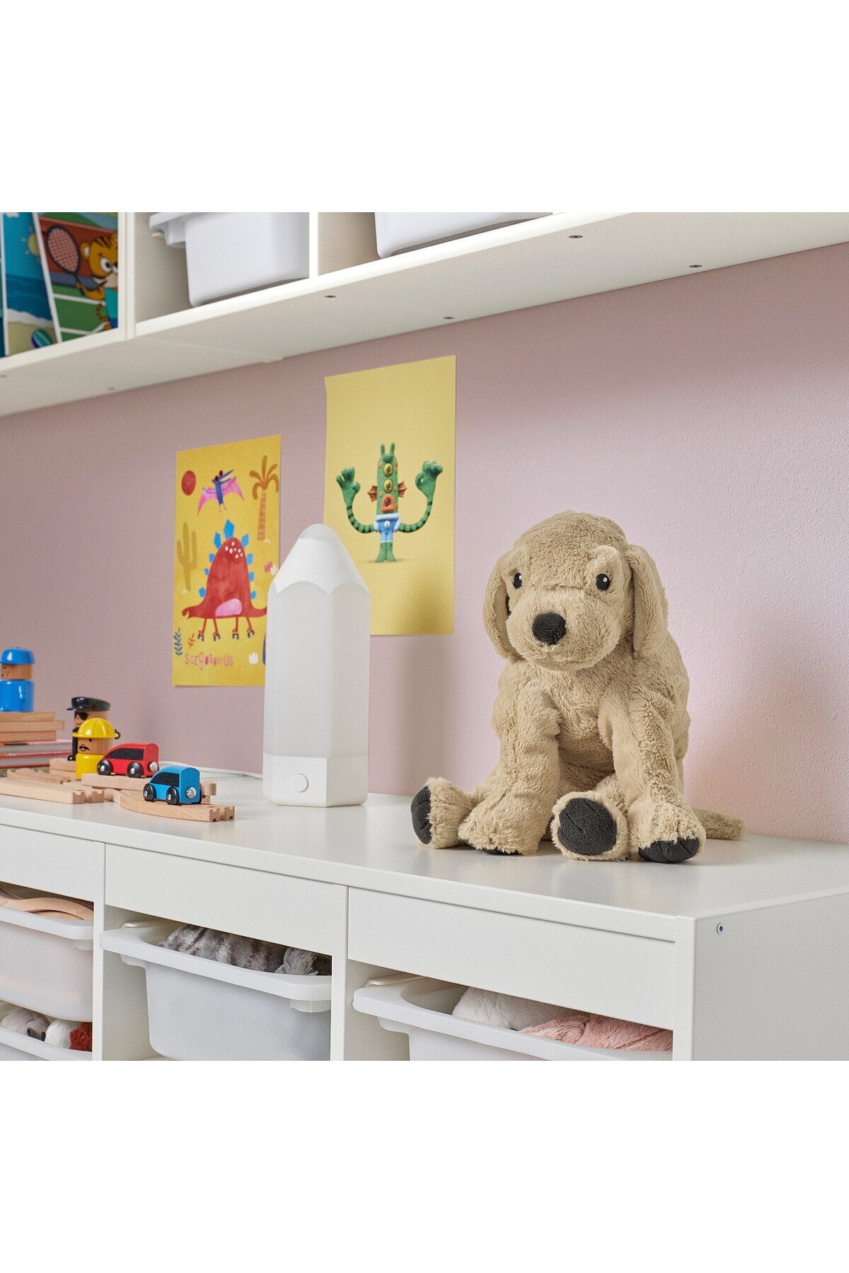 IKEA-GOSIG GOLDEN Soft toy, dog/golden retriever, 40 cm 4