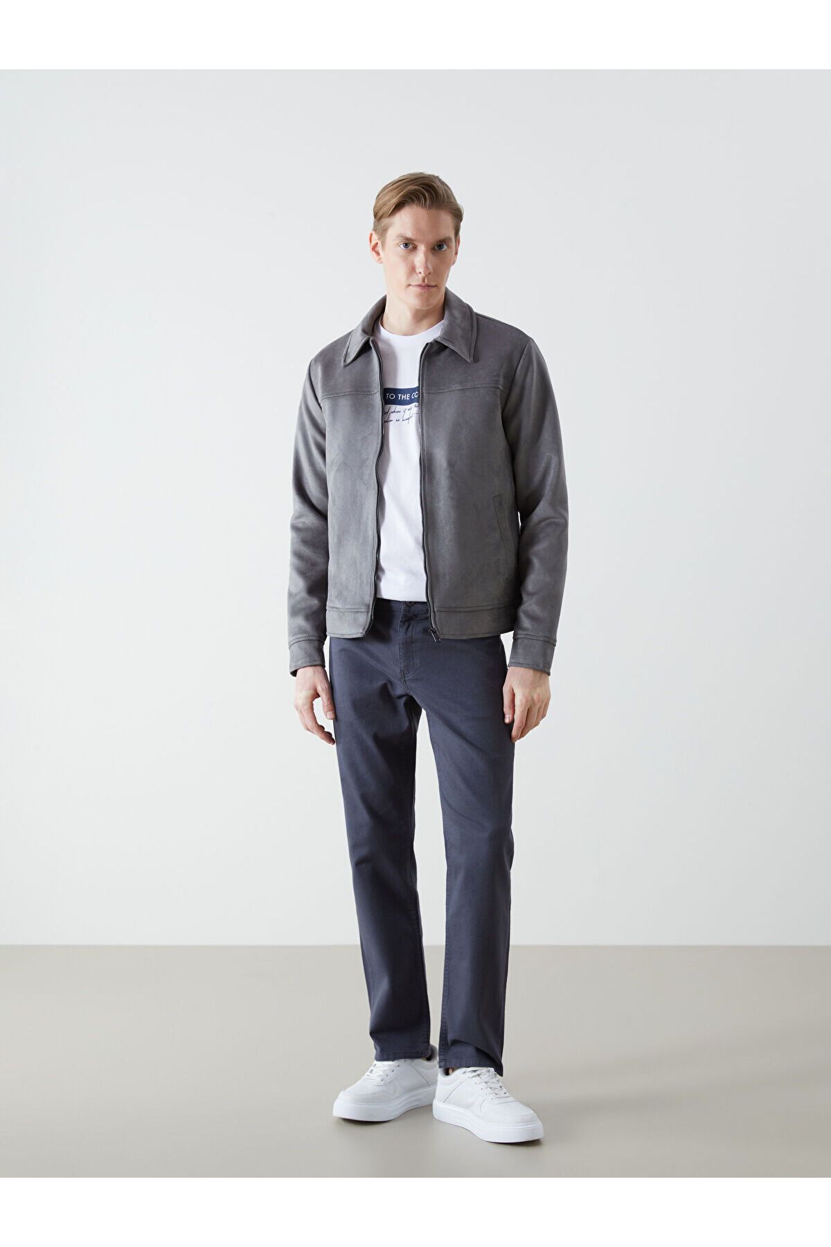 LC Waikiki Standart Kalıp Gabardin Erkek Chino Pantolon #S50562Z8