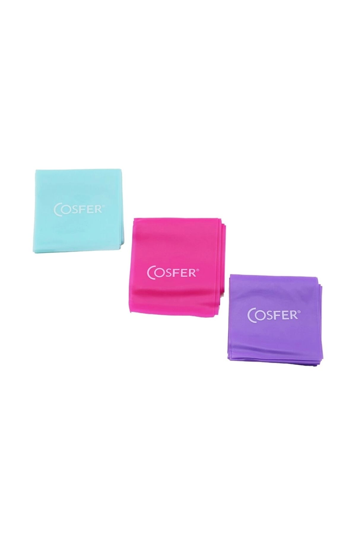 feminight 3pcs 90cm Silikon - Esnek  Plates Bantı