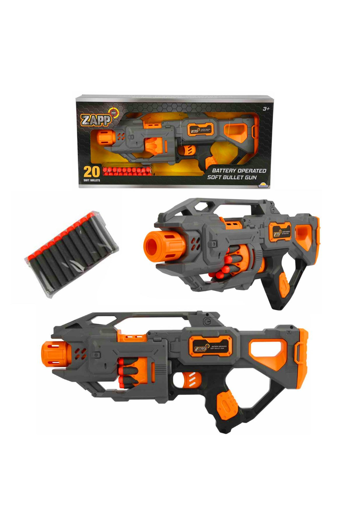 Sunman ZAPP PRO ZC7139 SÜNGER ATAN SİLAH 20 MERMİ 3+ - Fiyatı