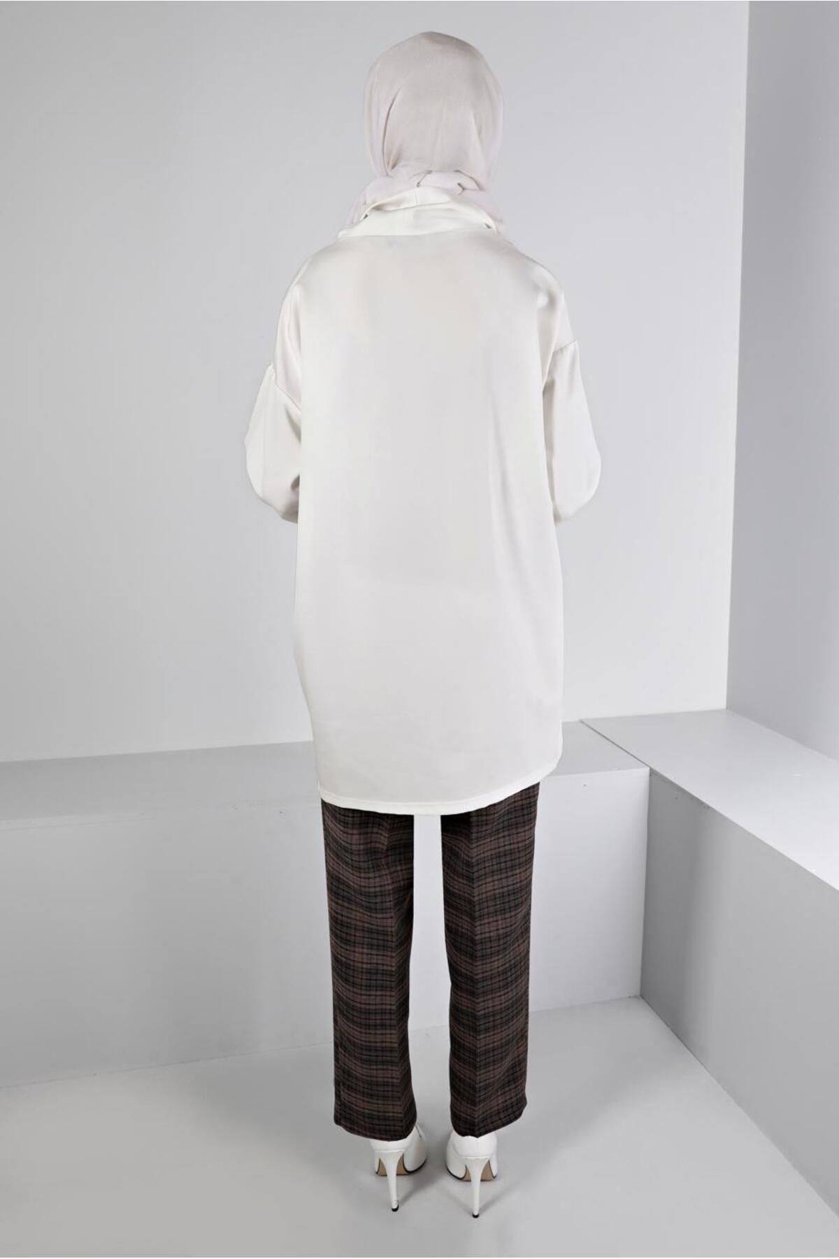 Alvina-DEGAJE COLLAR POCKET TUNIC 43453 3