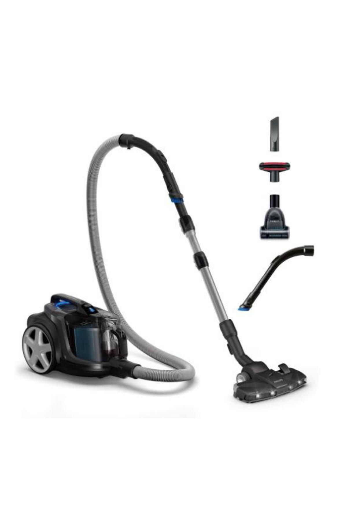 Philips-Aspirator fara sac Philips Seria 7000, PowerCyclone 8, 900W, Triactive+ LED, Negru 1