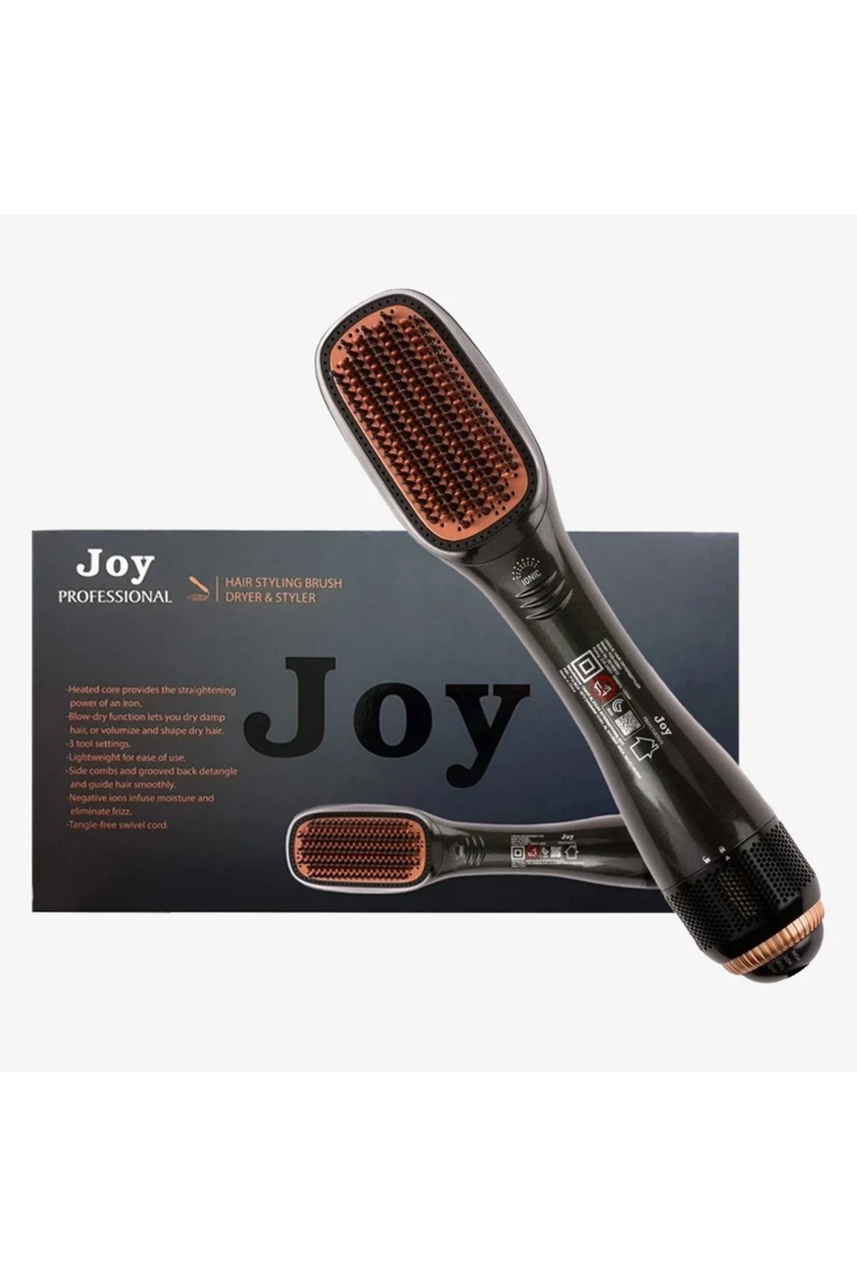 Joy-Joy PROFESSIONAL 2 in 1 Styling Brush 2