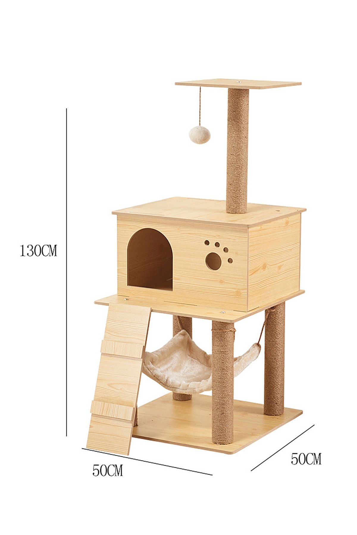 KidLe-Cat Climbing Frame Cat Nest Cat Tree Cat Jumping Platform 7