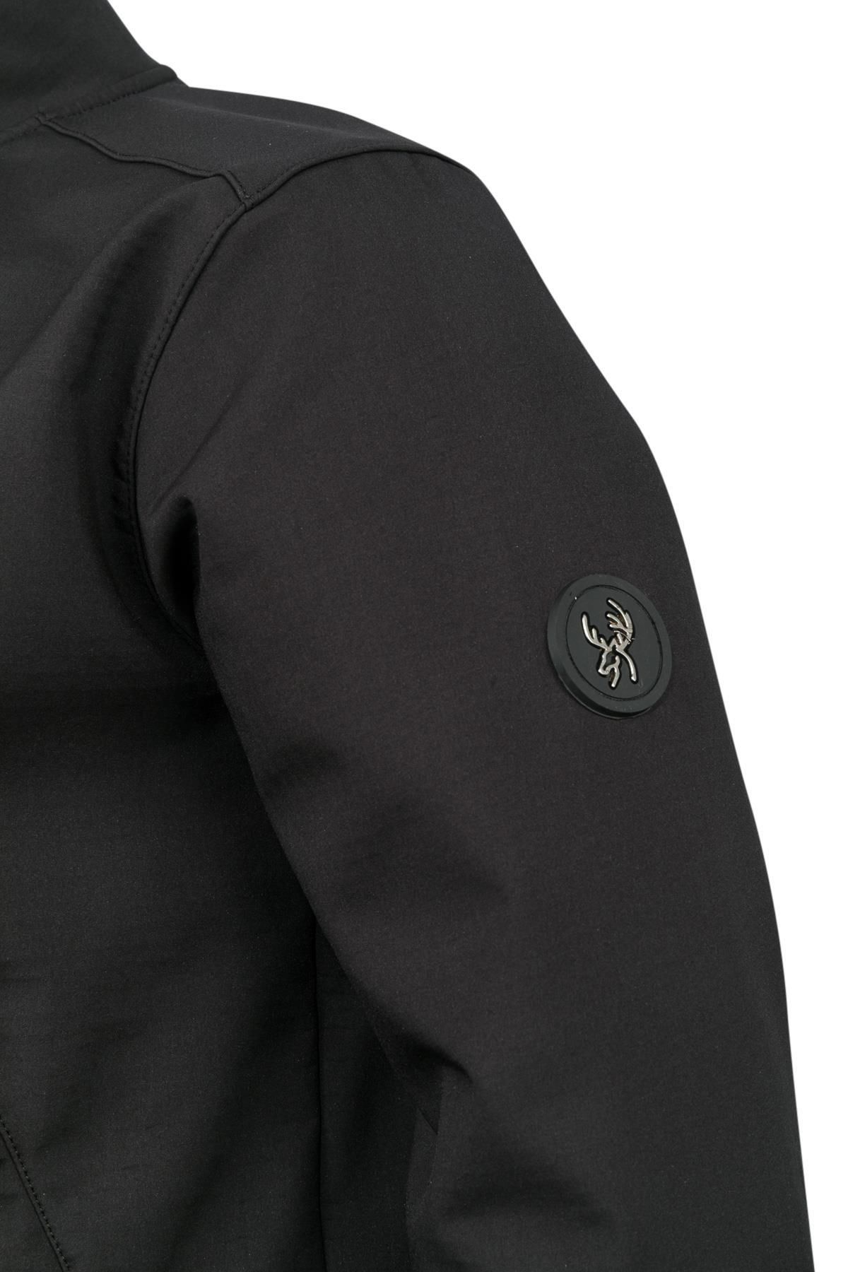 2AS-Jachetă în carouri Softshell pentru bărbați Samuel, neagră 5