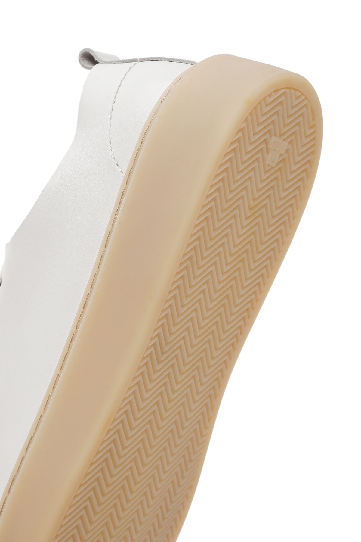 Derimod-Tenis alb din piele cu șireturi pentru bărbați 25SFD 707818 8