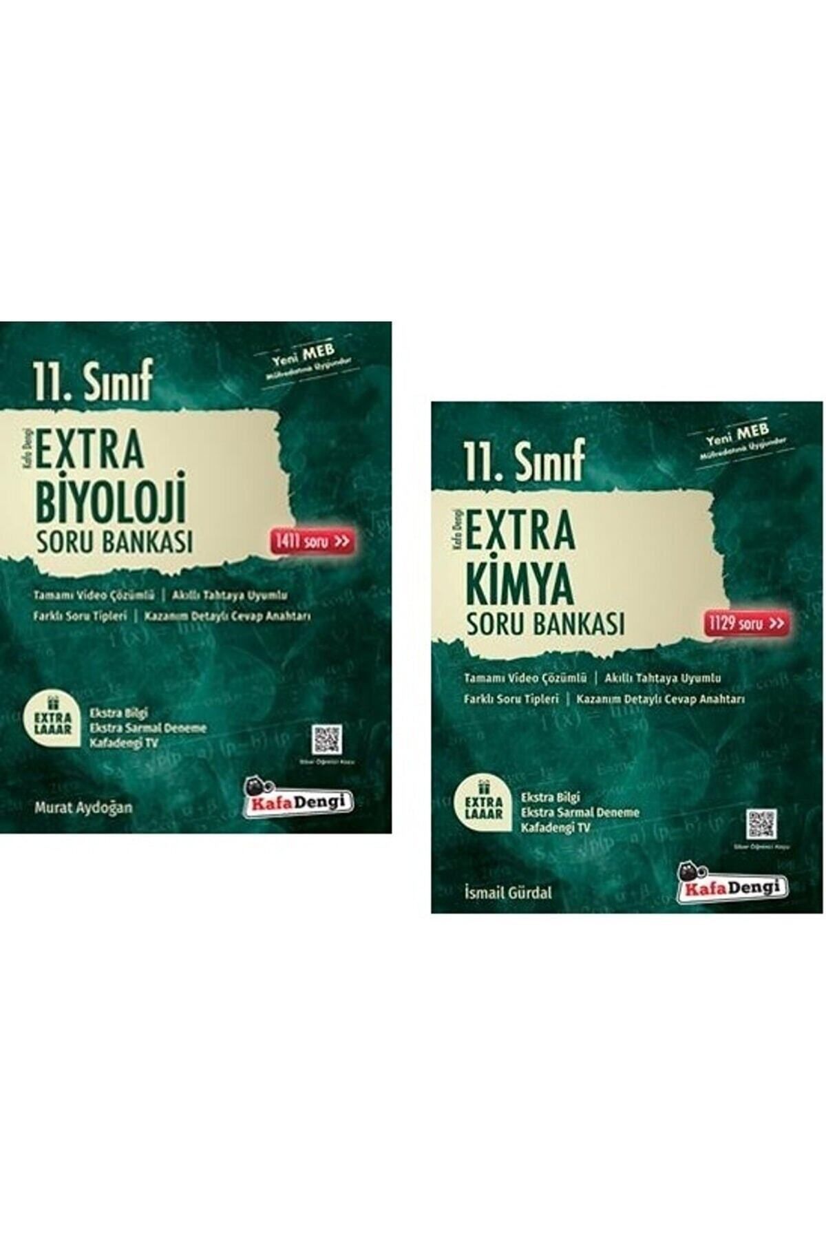 Kırtasiye seti ve Kafadengi 11. Sınıf Kimya Biyoloji Extra Soru Bankası Seti 2 Kitap 2023 Kırtasiye seti ve Kafadengi 11. Sınıf Kimya Biyoloji Extra Soru Bankası Seti 2 Kitap 2023