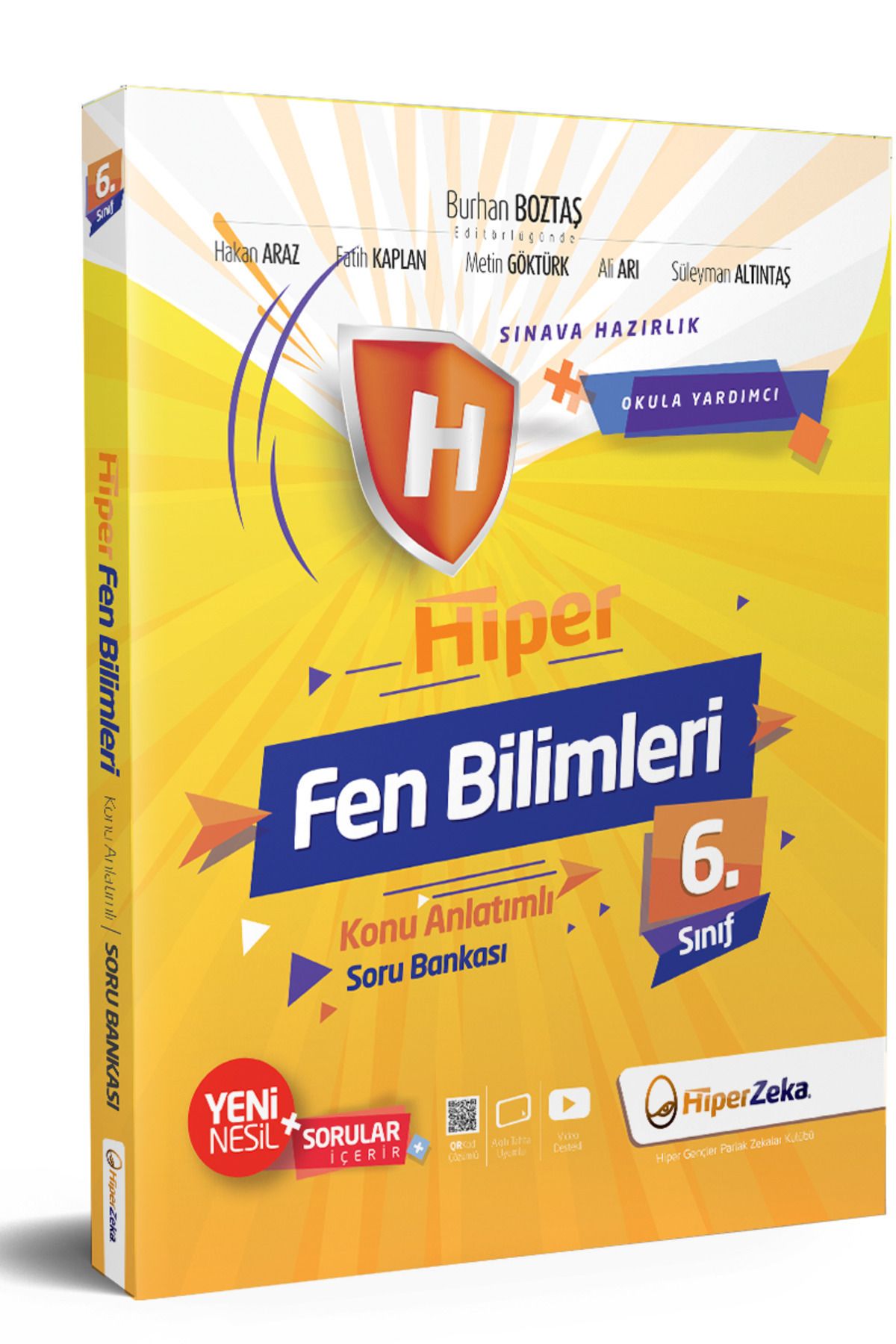Kırtasiye seti ve Hiperzeka 6.sınıf Fen Bilimleri Konu Anlatımlı Soru Bankası Kırtasiye seti ve Hiperzeka 6.sınıf Fen Bilimleri Konu Anlatımlı Soru Bankası