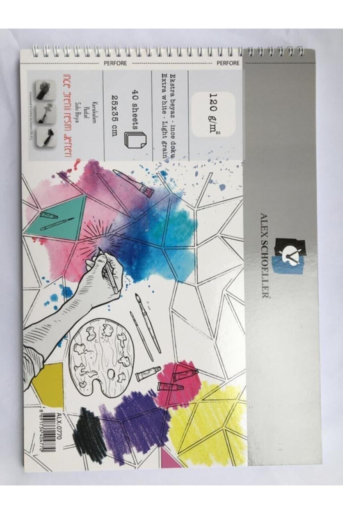 Kırtasiye seti ve Spiralli Resim Defteri 40 Yp. 25 X 35 Cm 120 Gr Kırtasiye seti ve Spiralli Resim Defteri 40 Yp. 25 X 35 Cm 120 Gr