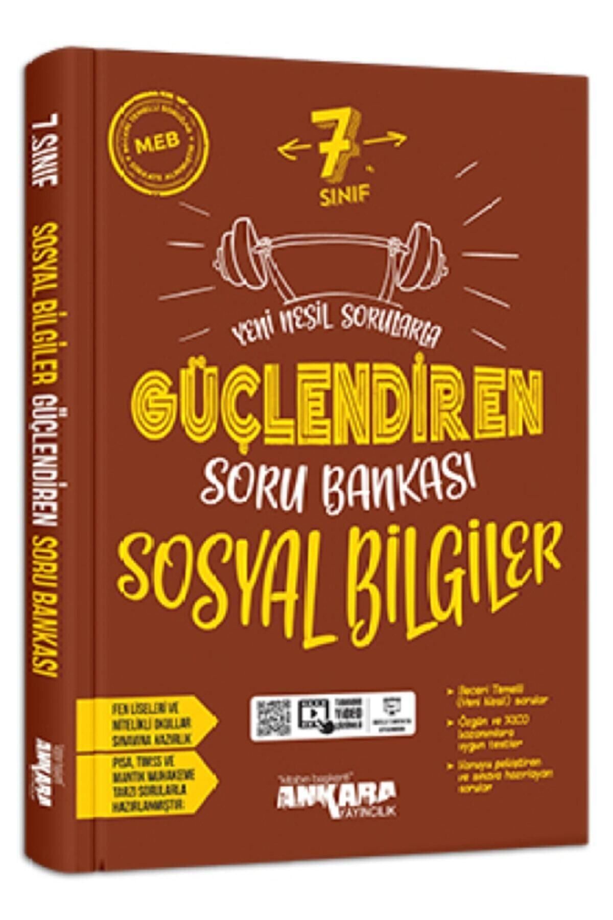 Kırtasiye seti ve Ankara 7.sınıf Güçlendiren Sosyal Bilgiler Soru Bankası Kırtasiye seti ve Ankara 7.sınıf Güçlendiren Sosyal Bilgiler Soru Bankası