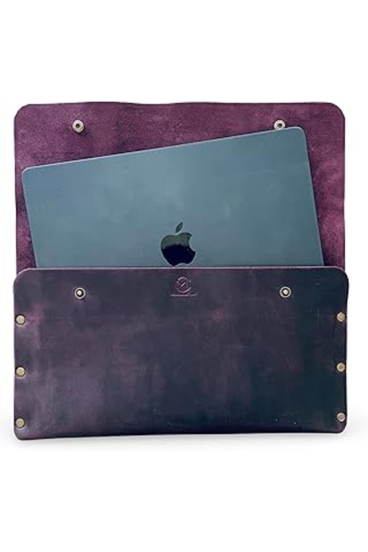 Hepta Collection Hakiki Deri Macbook Pro/air 13/14 Inç Kılıfı Ve Deri Macbook Çantası - El Yapımı Lüks Minimal Macbo
