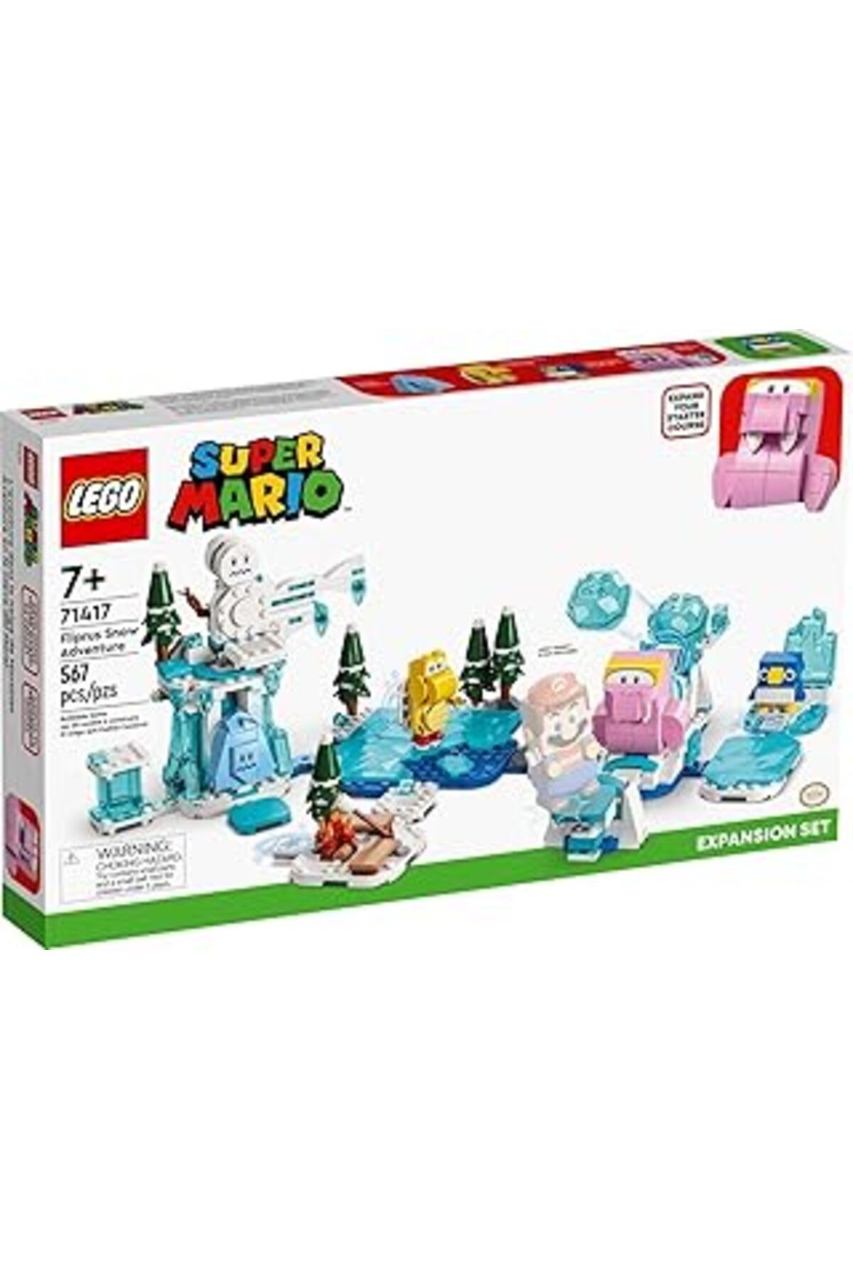 Mu Art Ahşap Lego® Super Mario™ Fliprus Kar Macerası Ek Macera Seti 71417-7 Yaş Ve Üzeri Çocuklar Için Koleksiyo