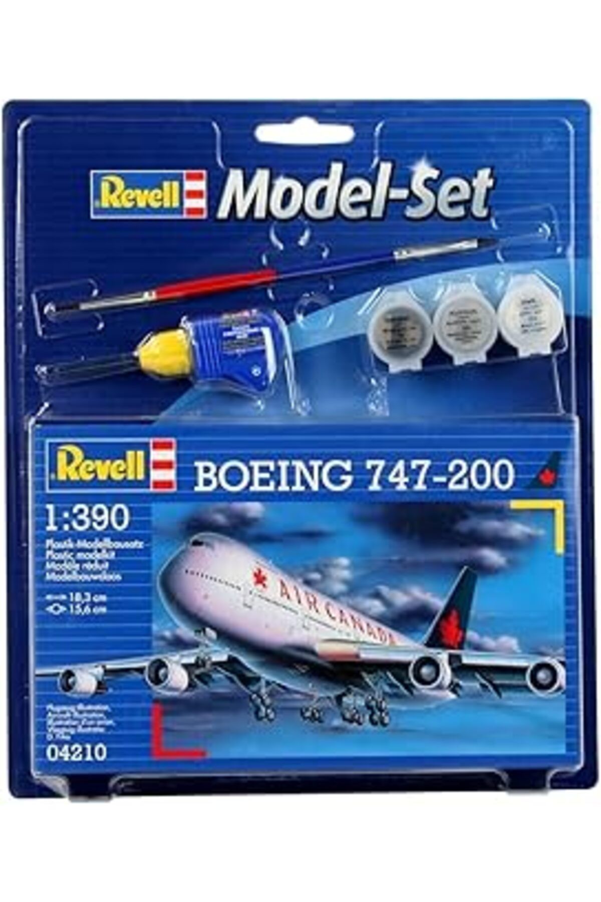 NETWORK ART Revell Model Set Boeing 747-1:390-64210