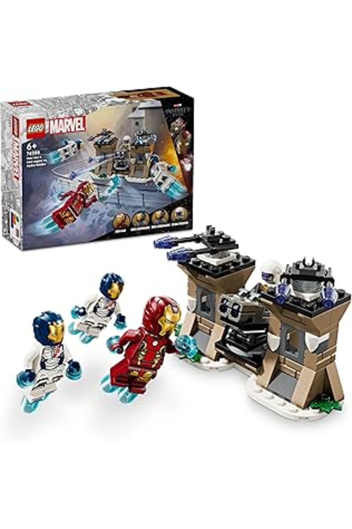 Mu Art Ahşap Iron Man Ve Iron Ordusu, Hydra Soldier’A Karşı 76288 – 6 Yaş Ve Üzeri Süper Kahraman Sevenler İçin
